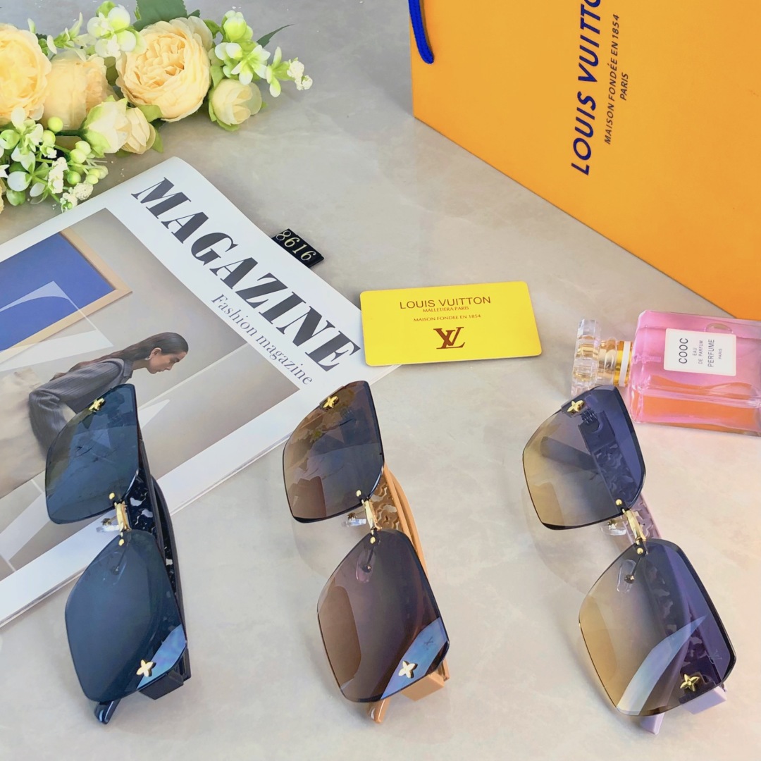 [TOP] Louis Vuitton LV Sunglasses - 3 Colors