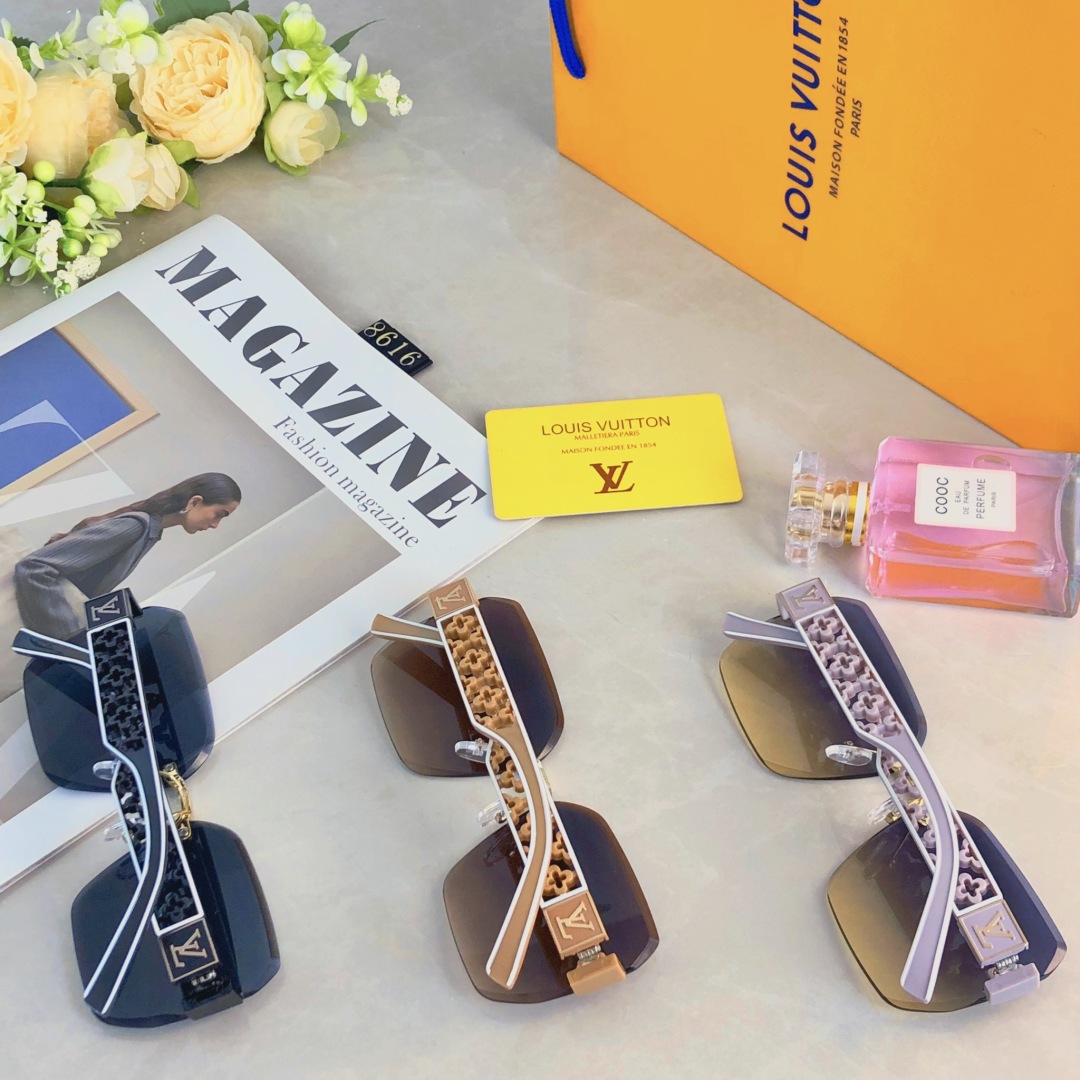 [TOP] Louis Vuitton LV Sunglasses - 3 Colors