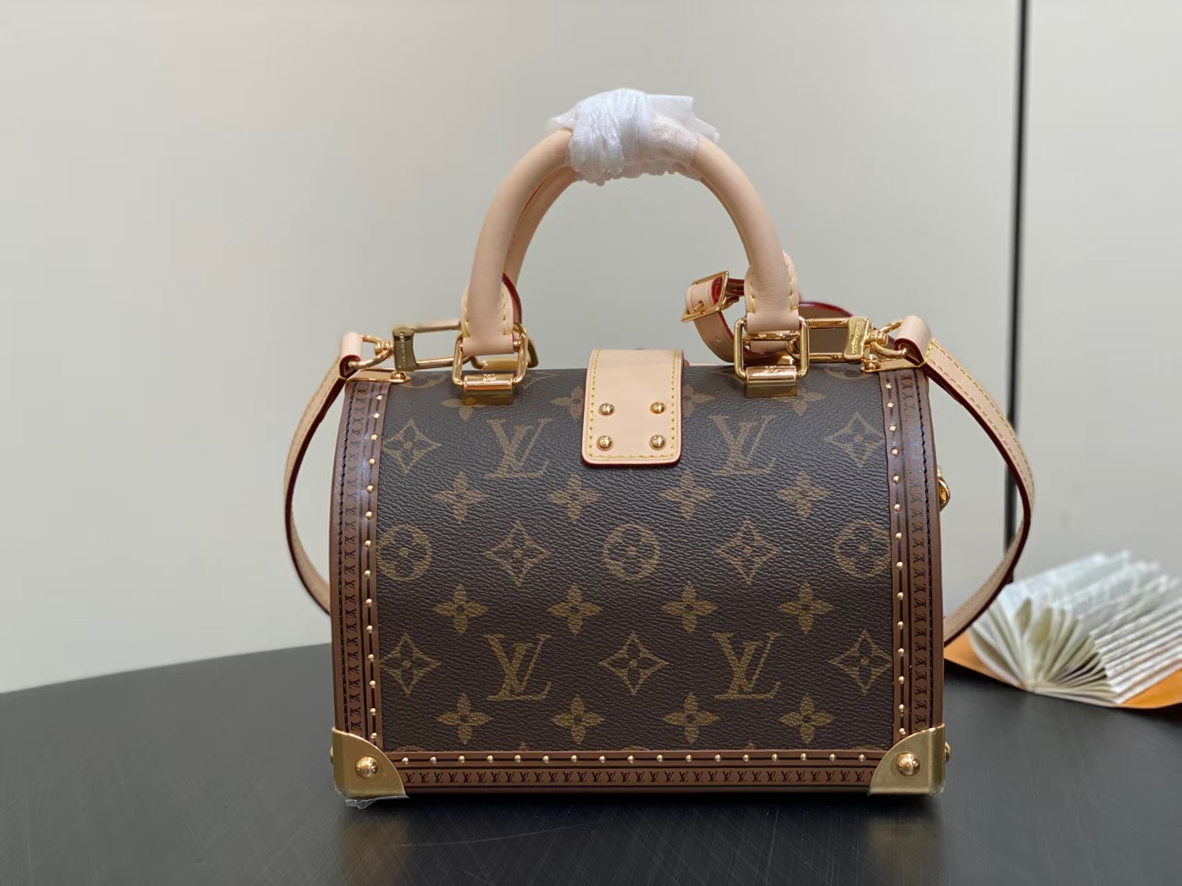 [TOP] Louis Vuitton LV Box Bag 15/13/21cm - Brown