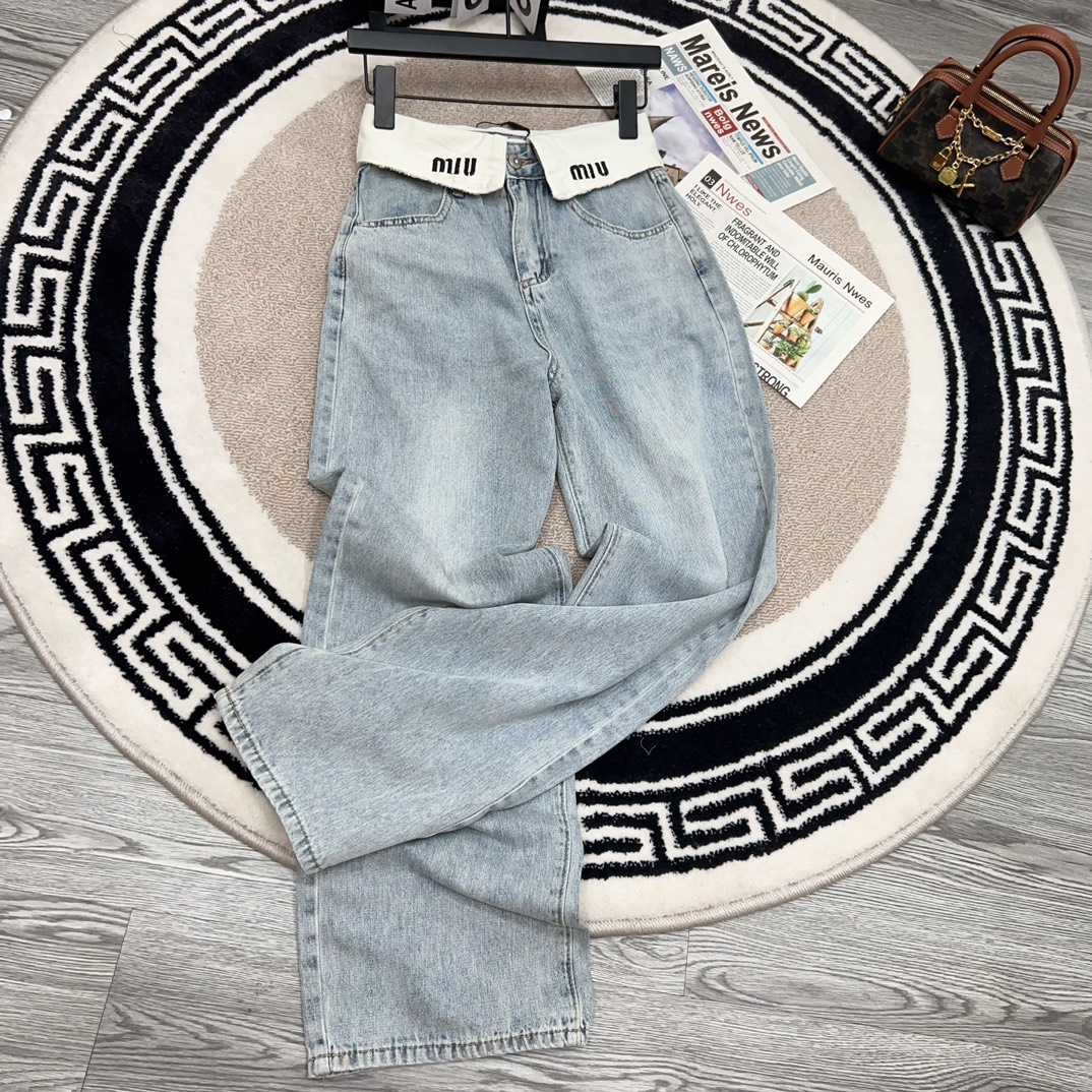 [TOP] Miu Miu Pants - Blue