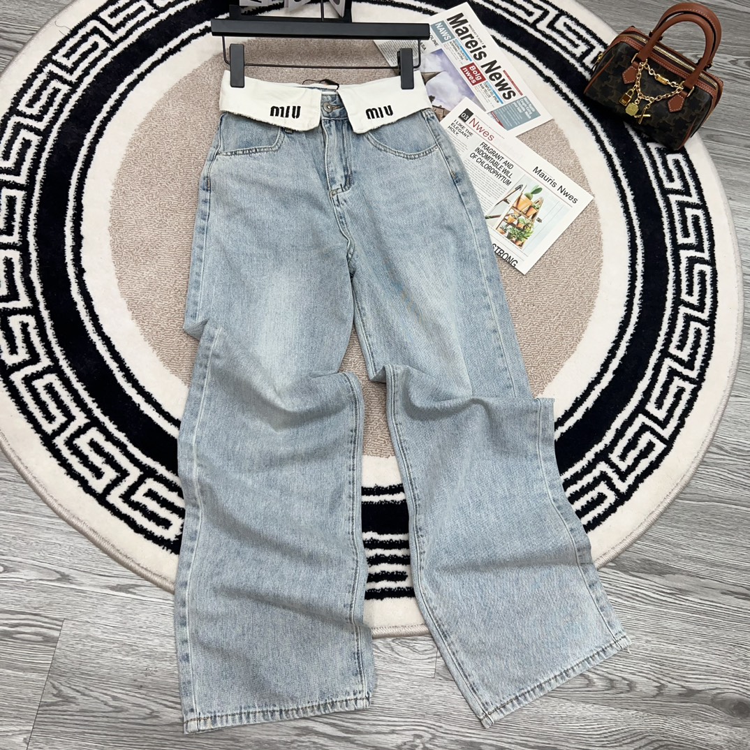 [TOP] Miu Miu Pants - Blue