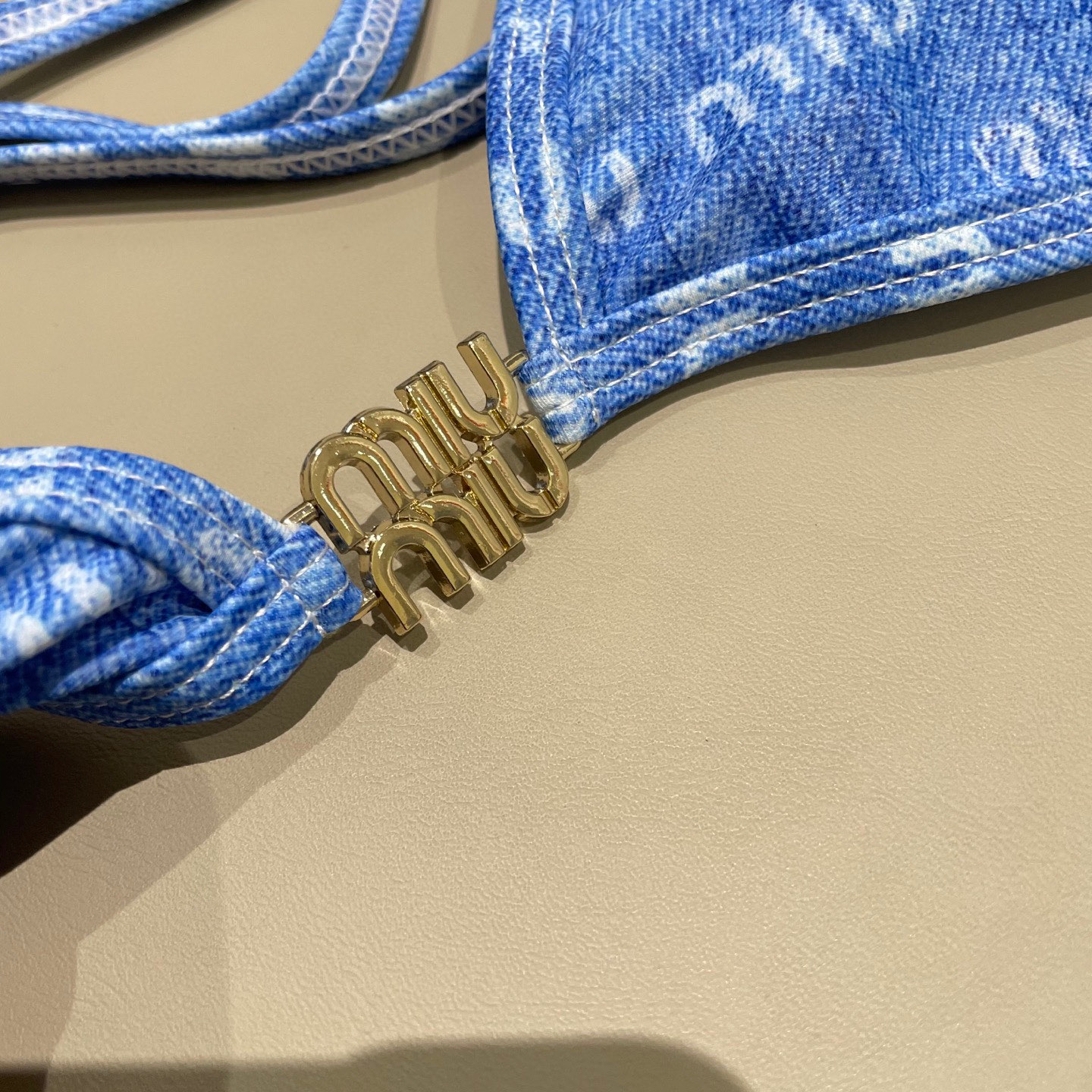 [TOP] Miu Miu Bikini Swimsuit - Blue