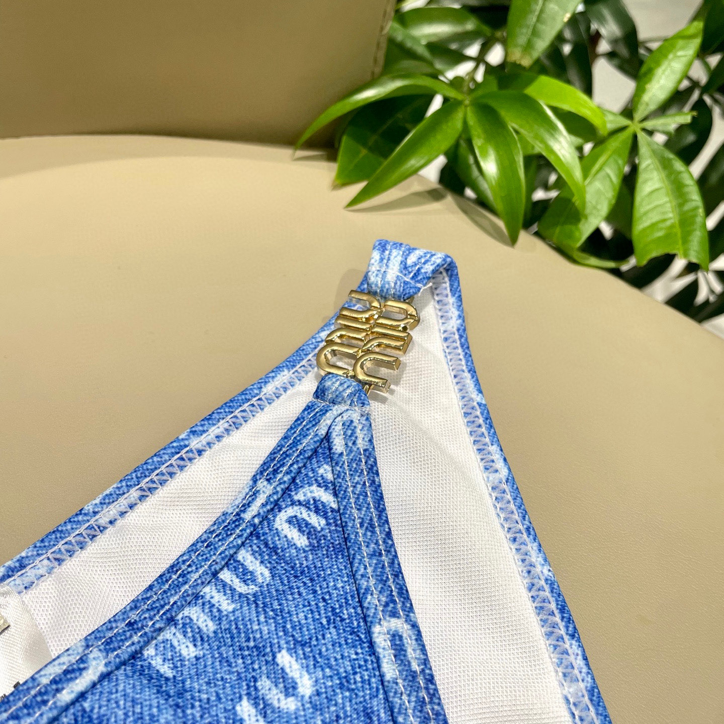 [TOP] Miu Miu Bikini Swimsuit - Blue