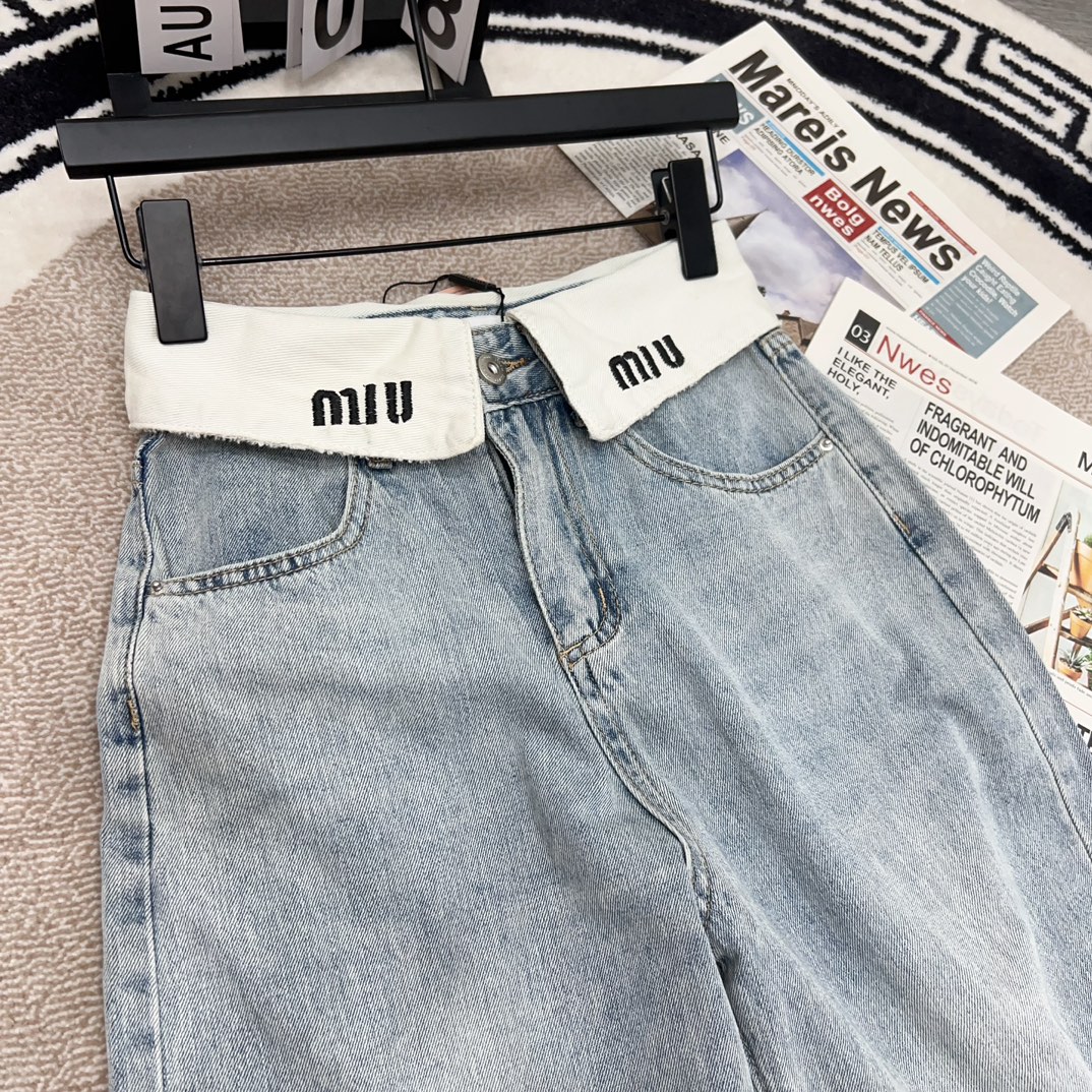[TOP] Miu Miu Pants - Blue