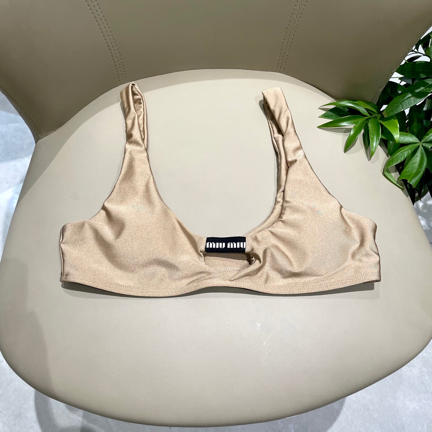 [TOP] Miu Miu Bikini Swimsuit - Khaki