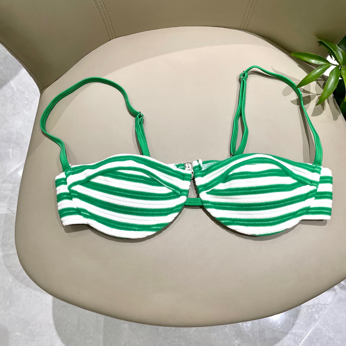 [TOP] Miu Miu Bikini Swimsuit - Green