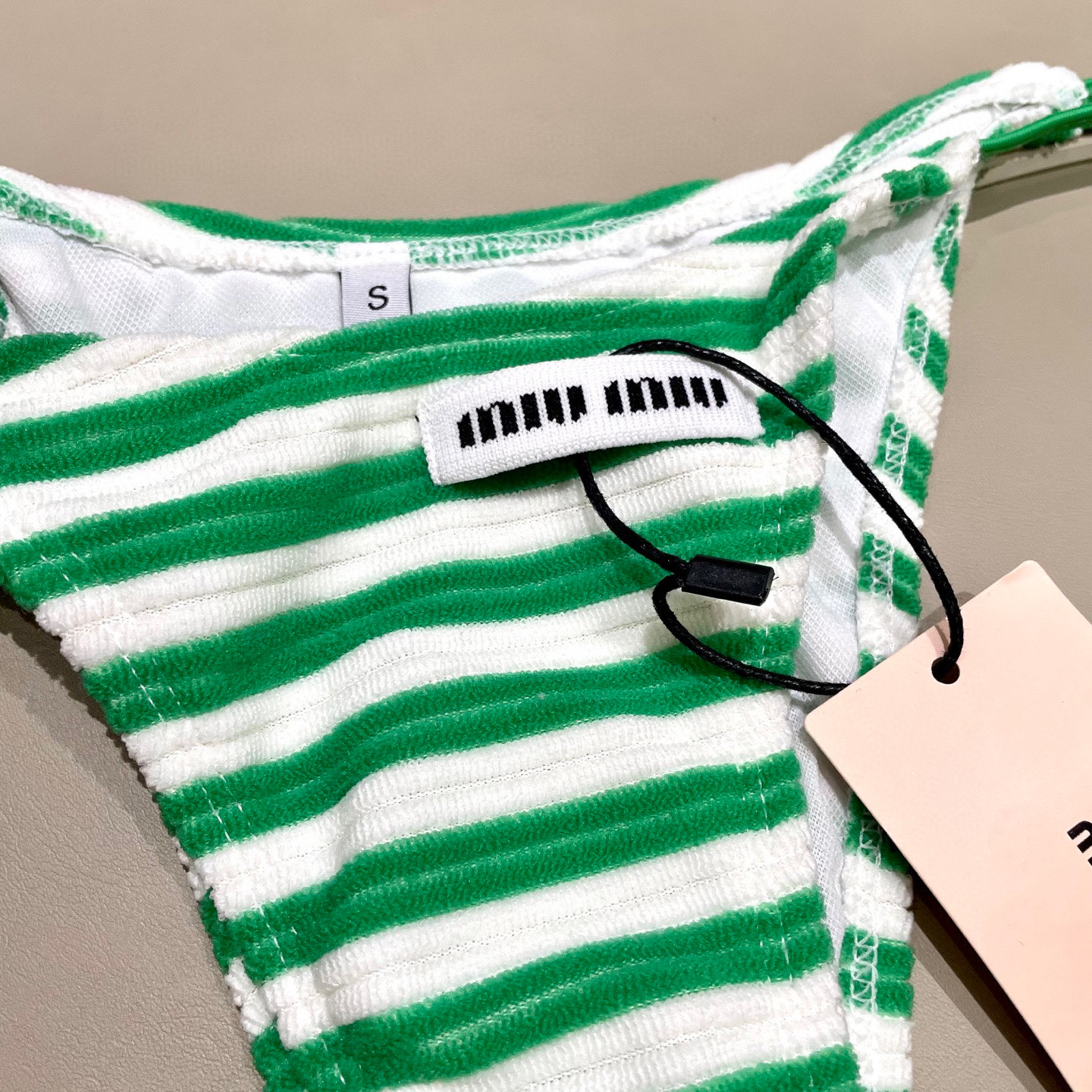 [TOP] Miu Miu Bikini Swimsuit - Green