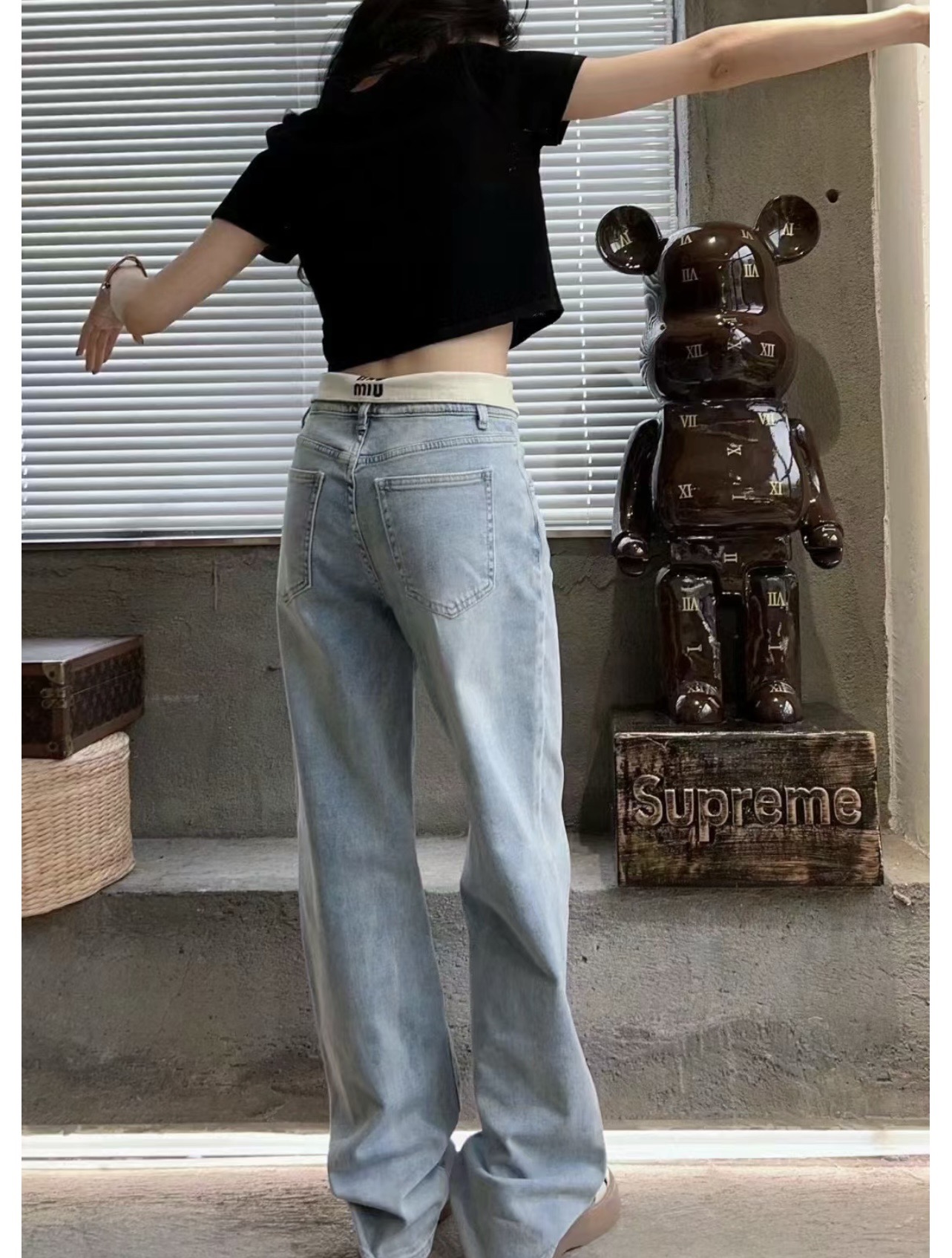 [TOP] Miu Miu Pants - Blue