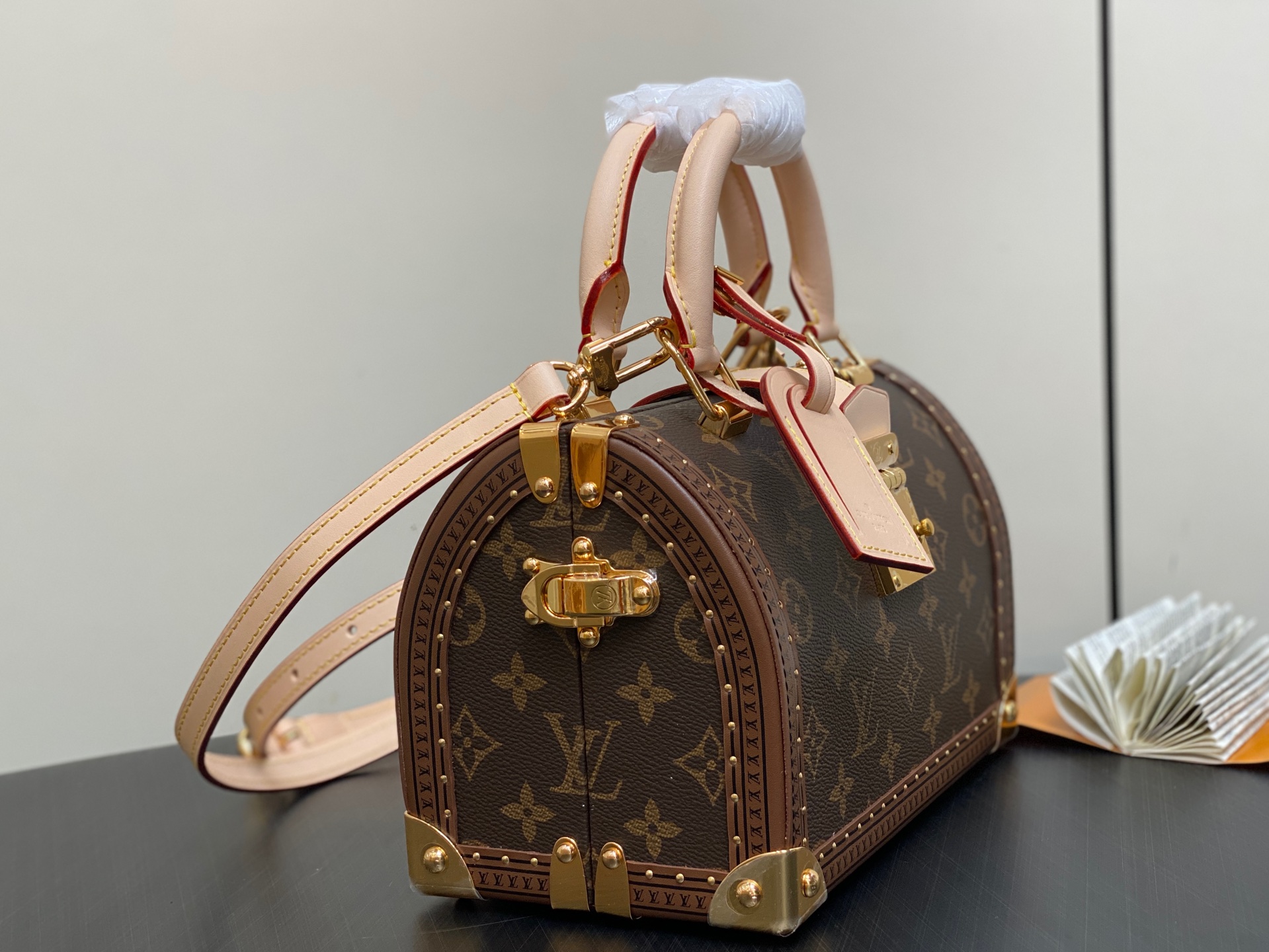 [TOP] Louis Vuitton LV Box Bag 15/13/21cm - Brown