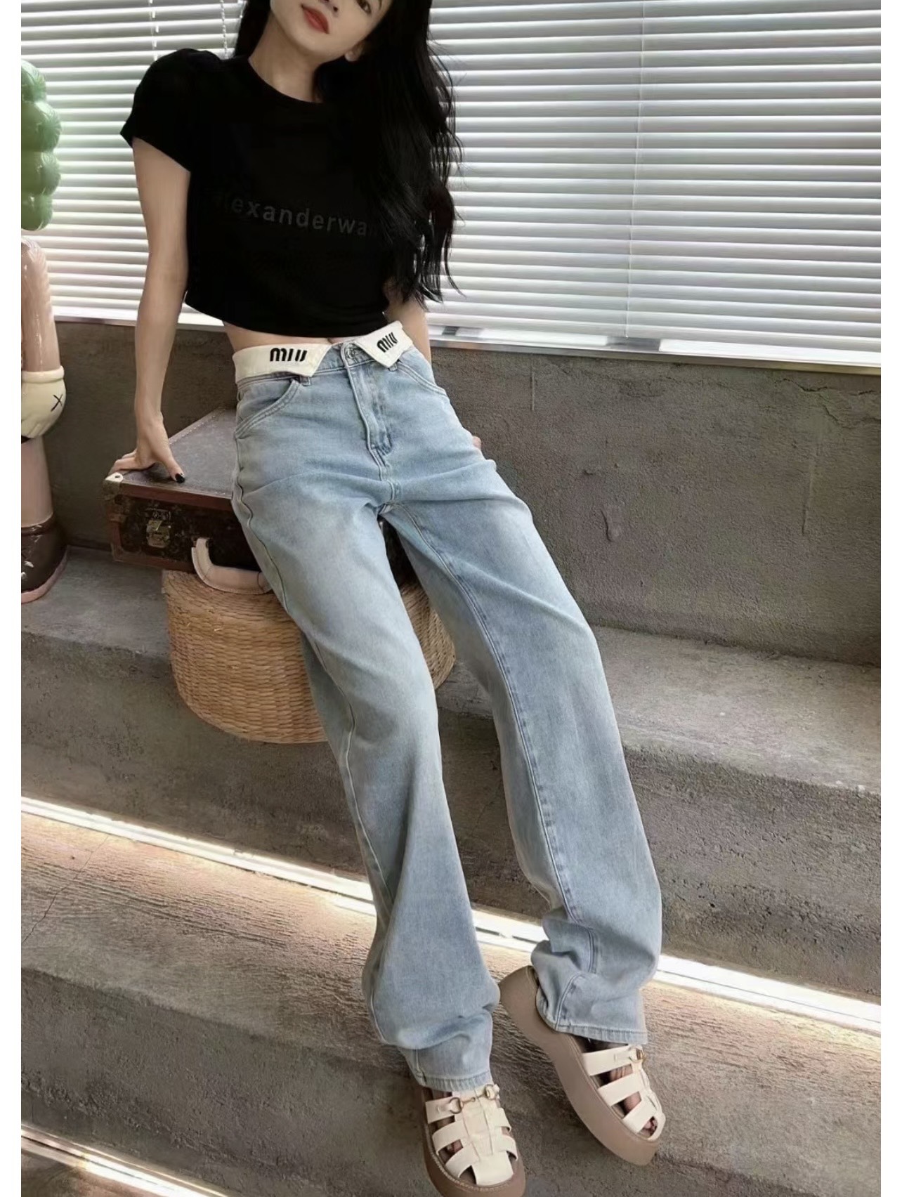 [TOP] Miu Miu Pants - Blue