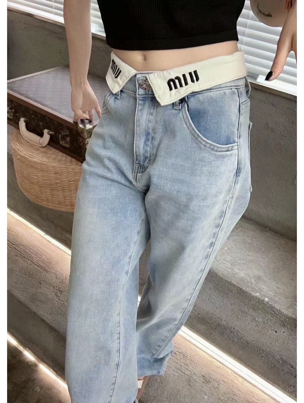 [TOP] Miu Miu Pants - Blue