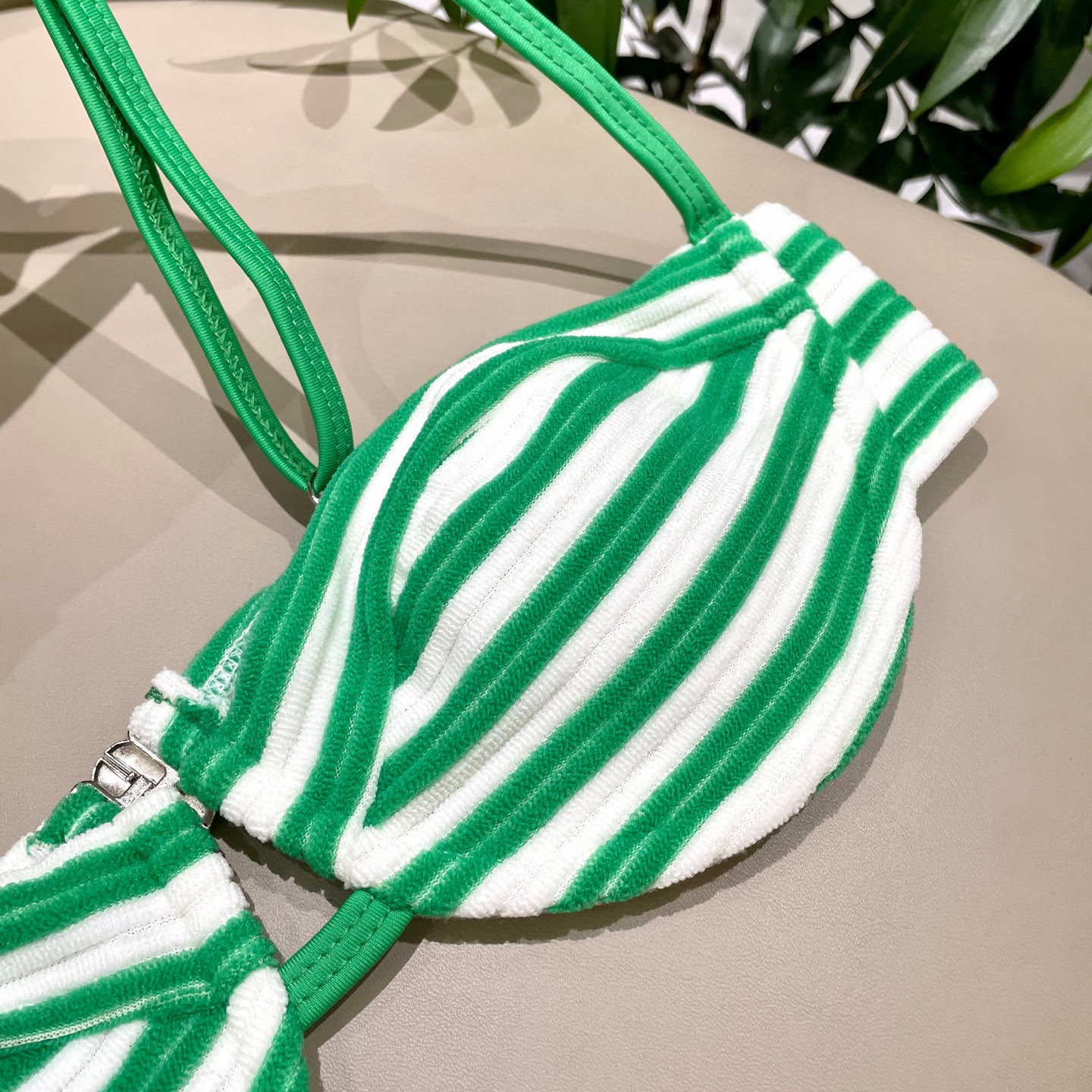 [TOP] Miu Miu Bikini Swimsuit - Green