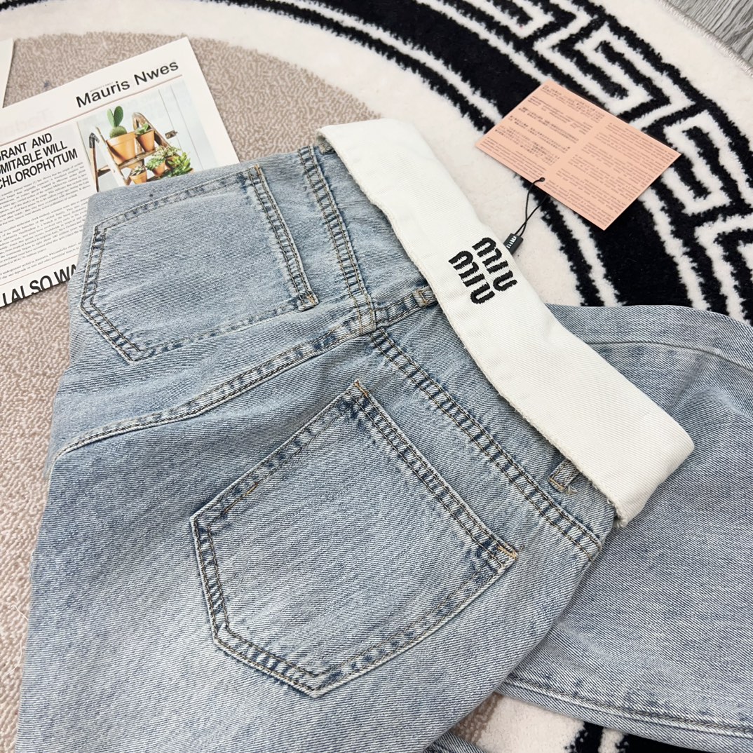 [TOP] Miu Miu Pants - Blue