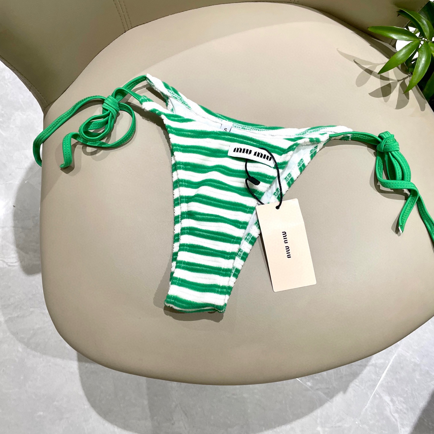 [TOP] Miu Miu Bikini Swimsuit - Green