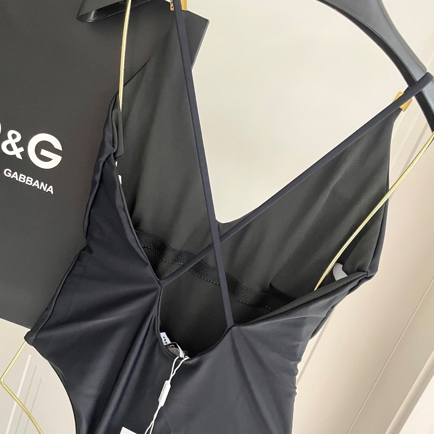 [TOP] Miu Miu One-Piece Swimsuit - Black