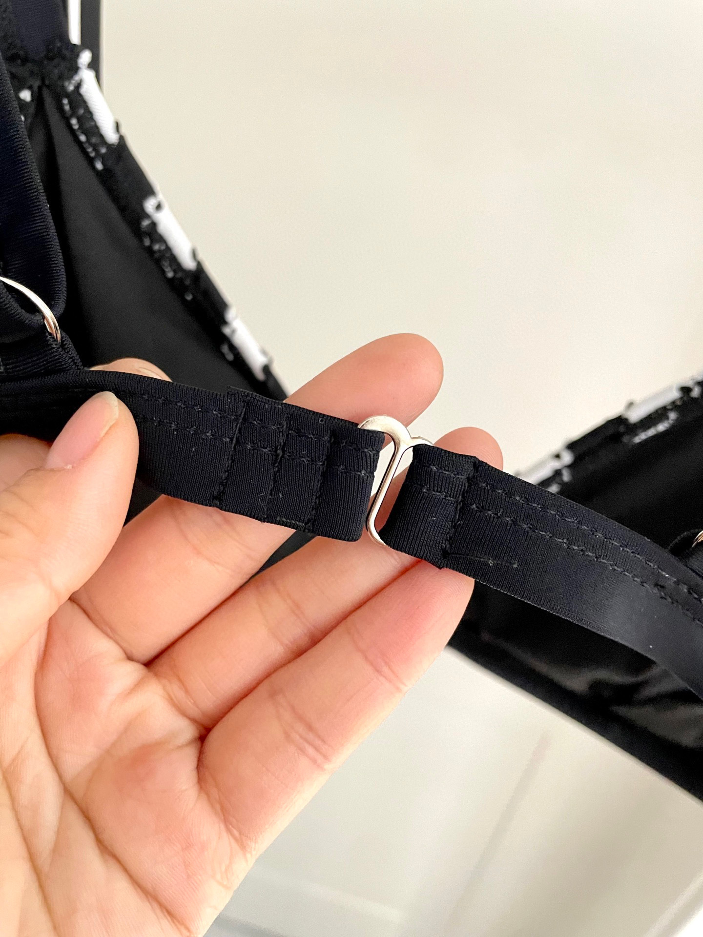 [TOP] Miu Miu Bikini Swimsuit - Black and White