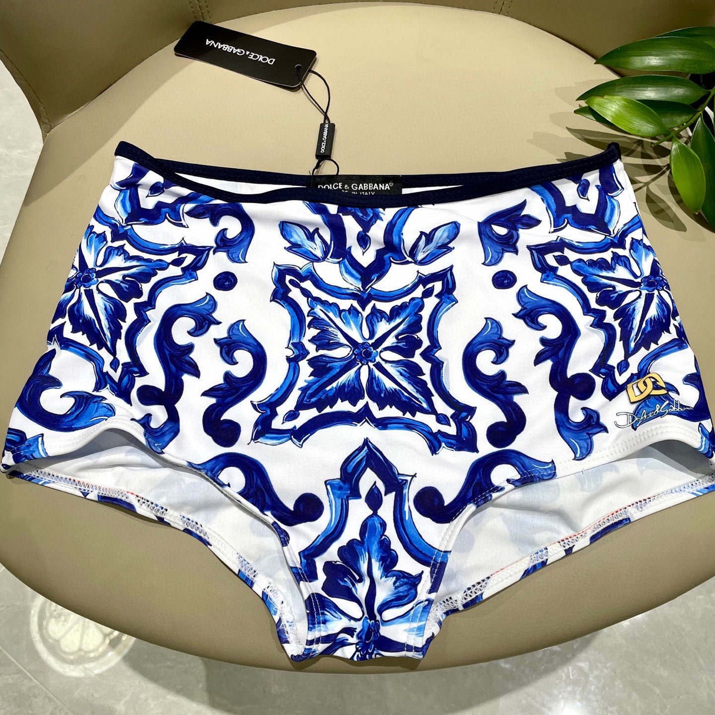 [TOP] Dolce & Gabbana DG Bikini Swimsuit - Blue