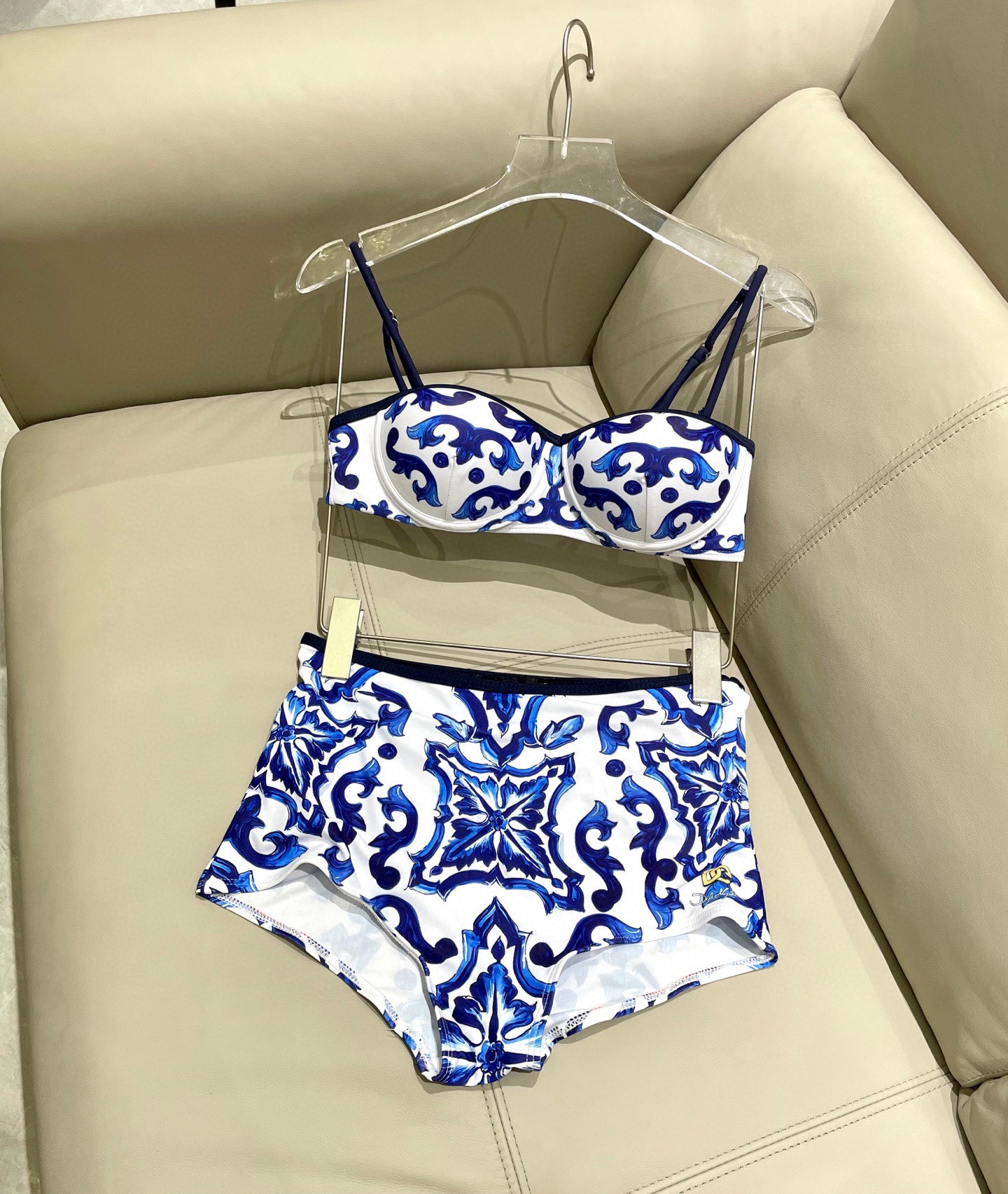 [TOP] Dolce & Gabbana DG Bikini Swimsuit - Blue