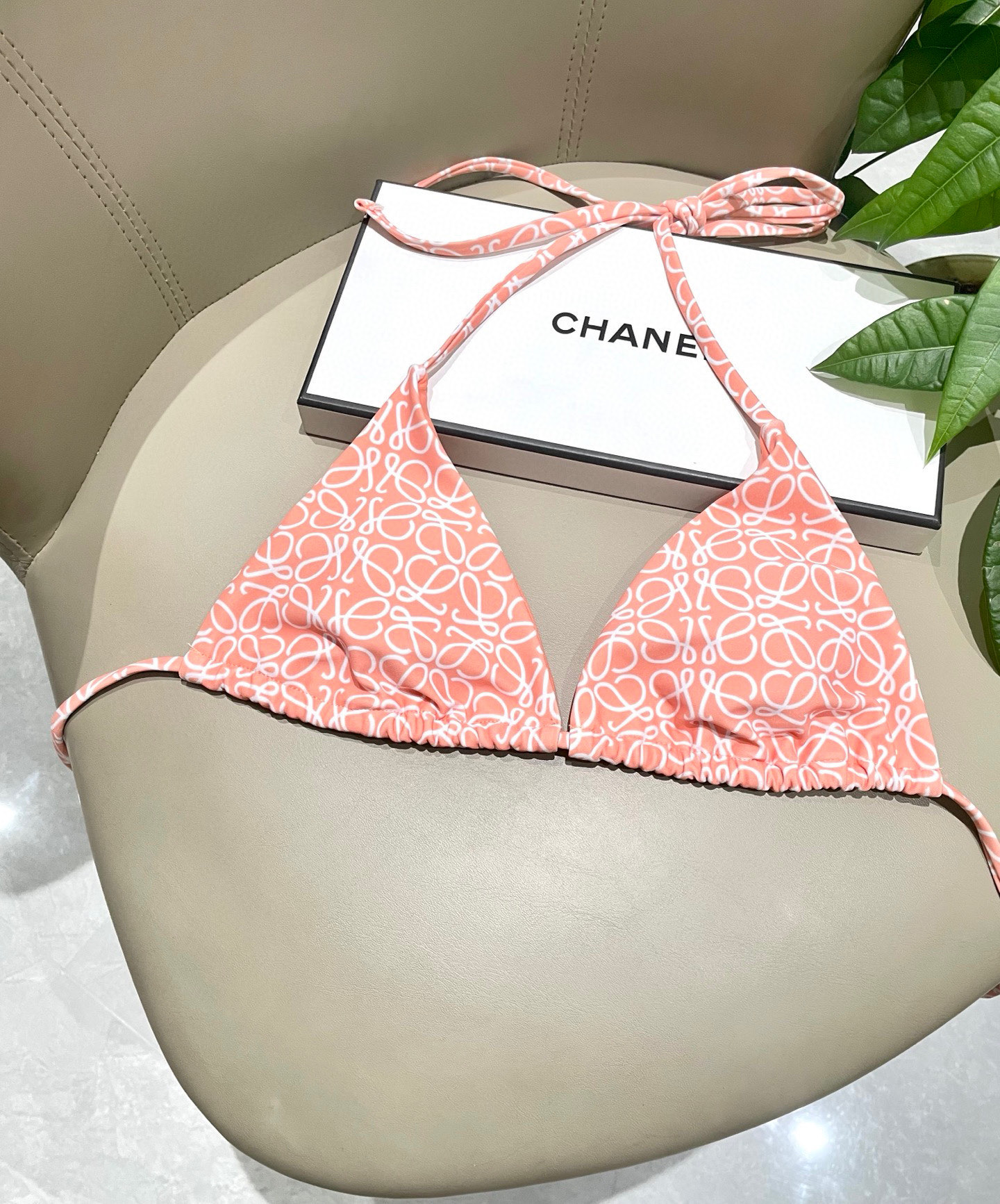 [TOP] LOEWE Bikini Swimsuit - Pink