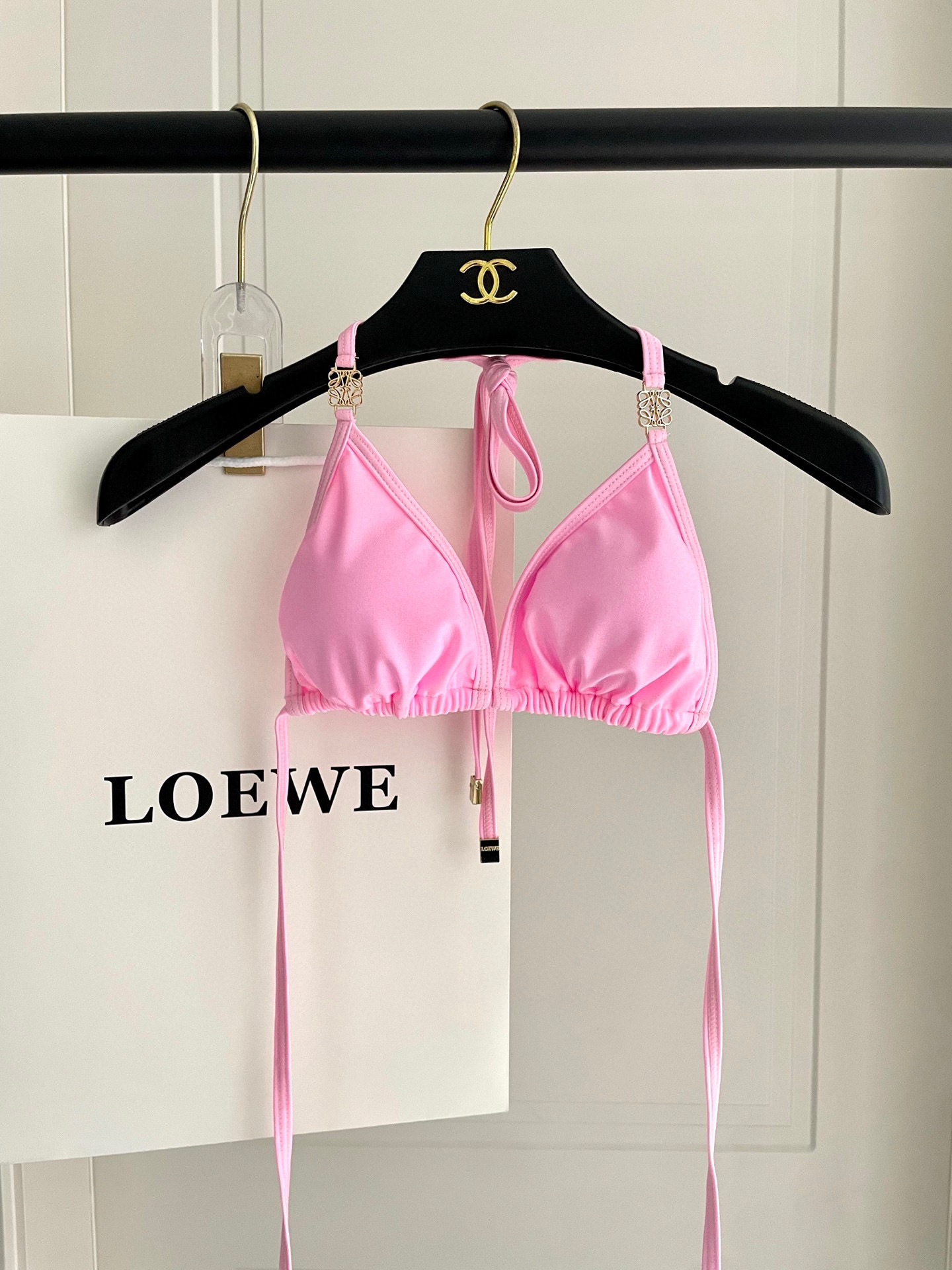 [TOP] LOEWE Bikini Swimsuit - Pink
