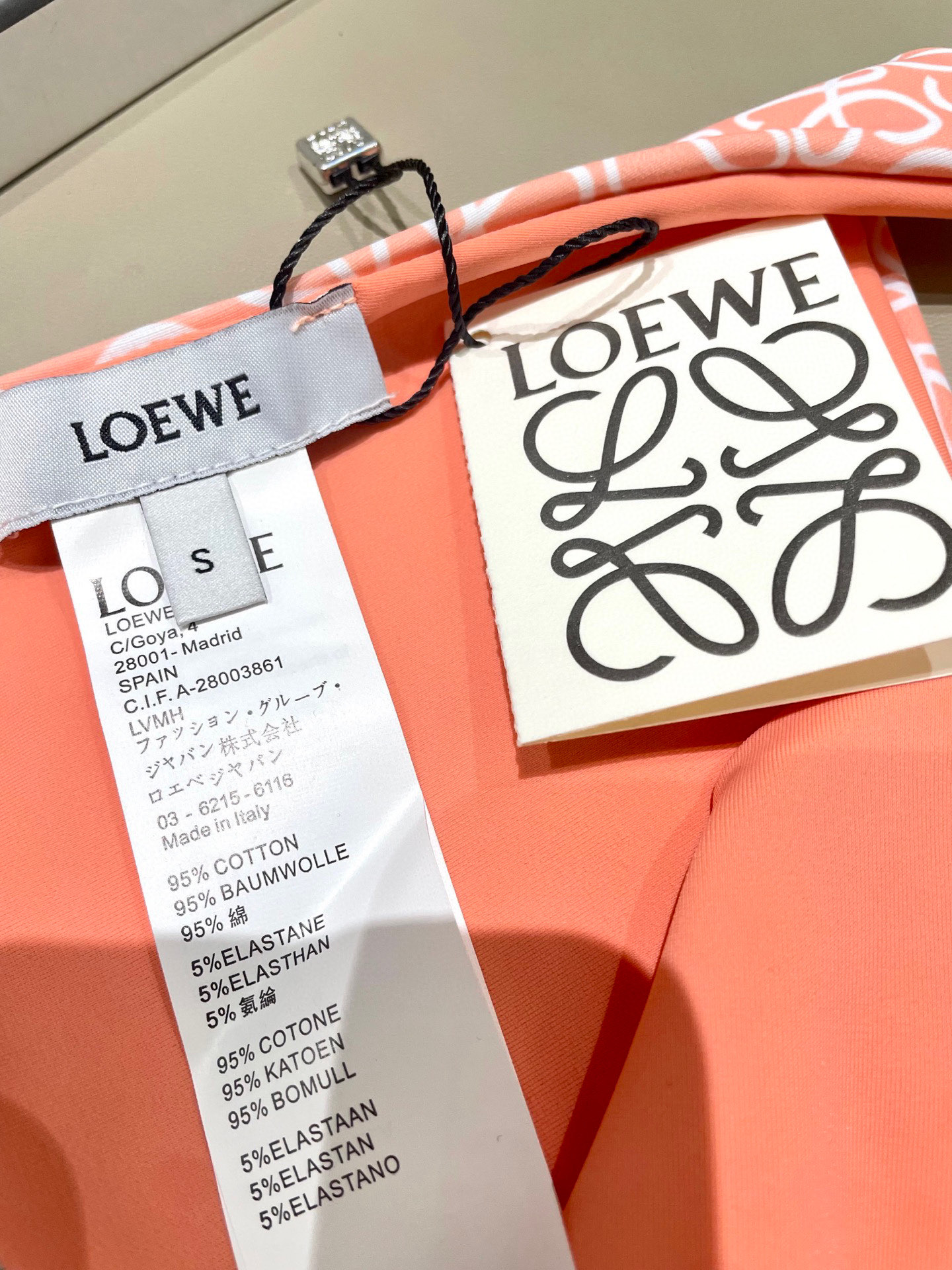 [TOP] LOEWE Bikini Swimsuit - Pink