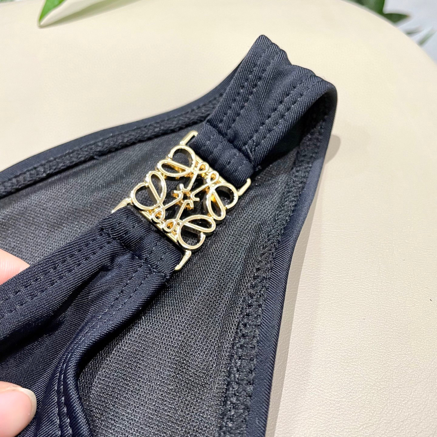 [TOP] LOEWE Bikini Swimsuit - Black