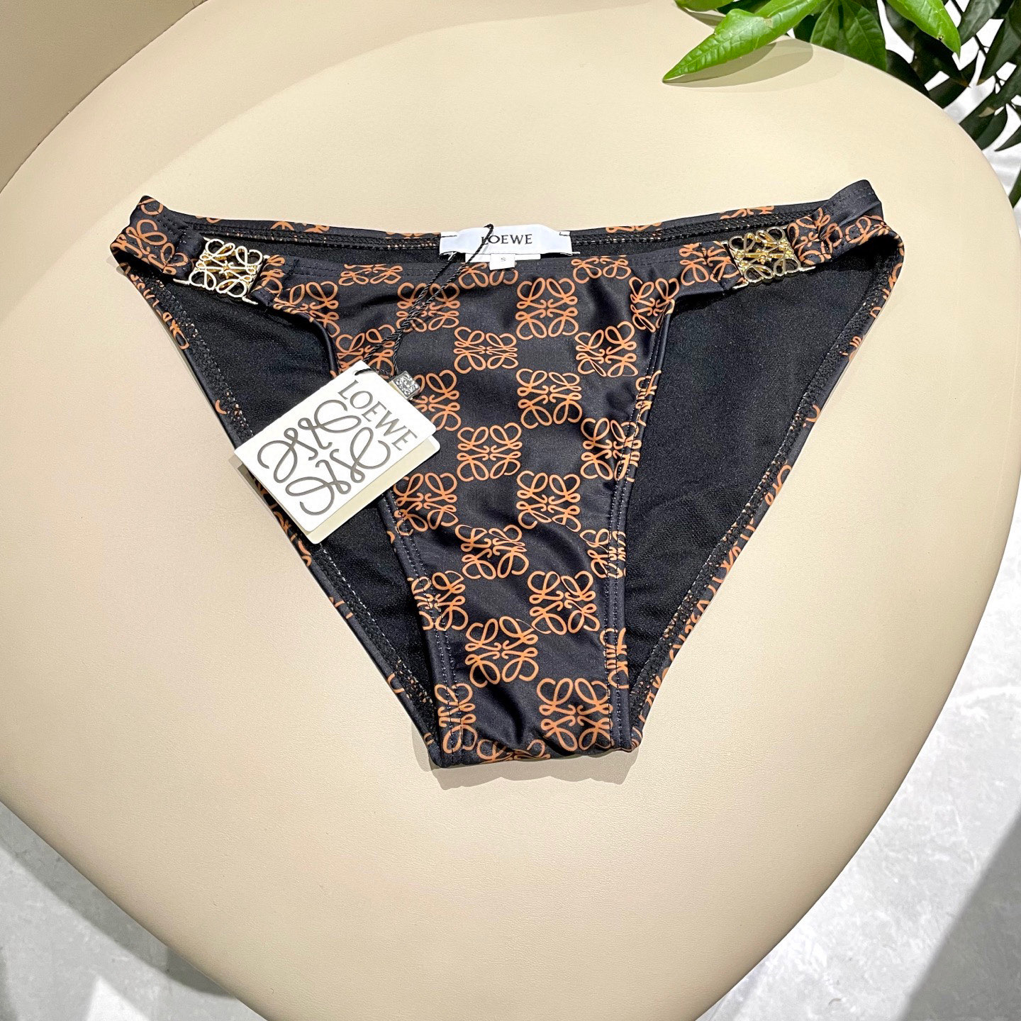 [TOP] LOEWE Bikini Swimsuit - Brown