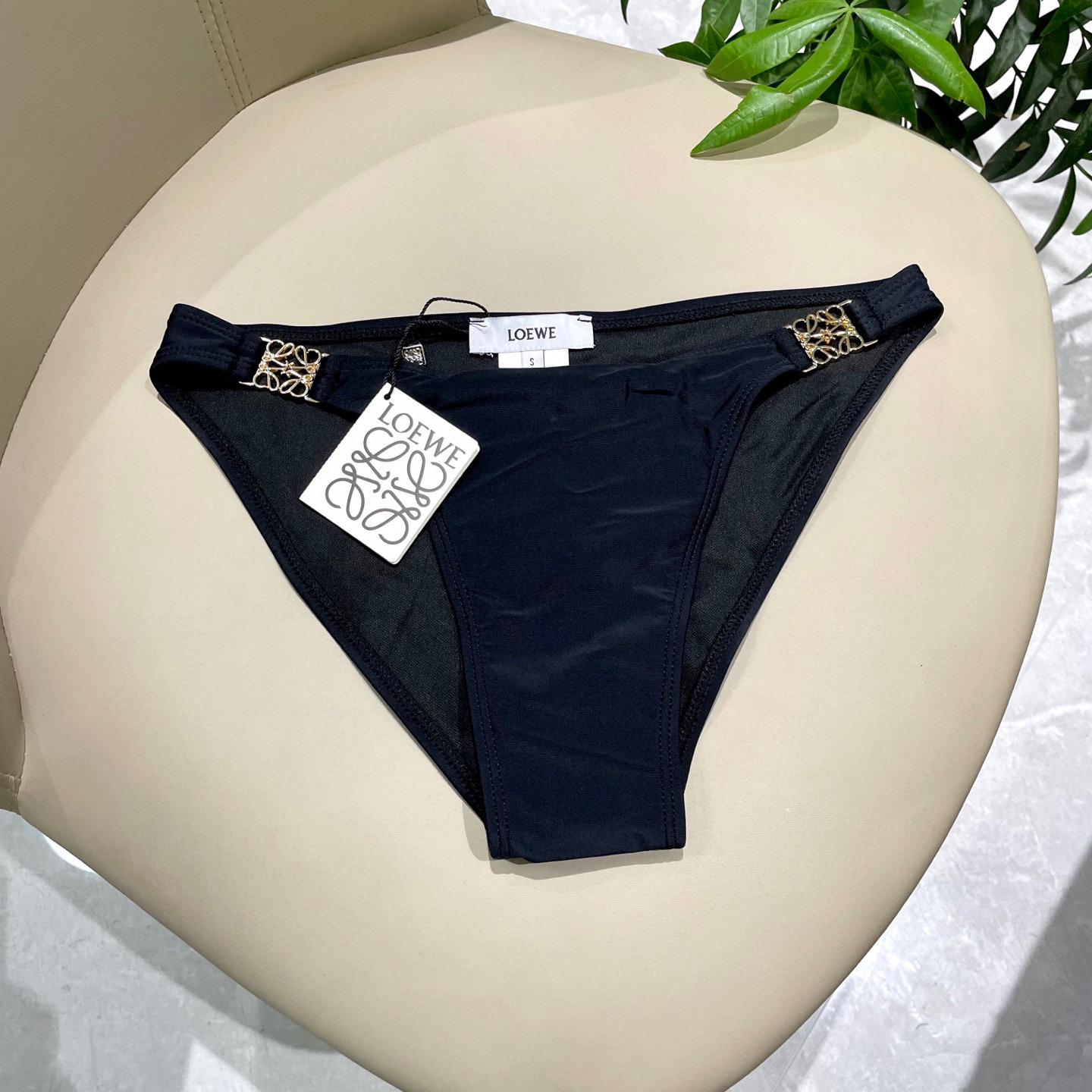 [TOP] LOEWE Bikini Swimsuit - Black