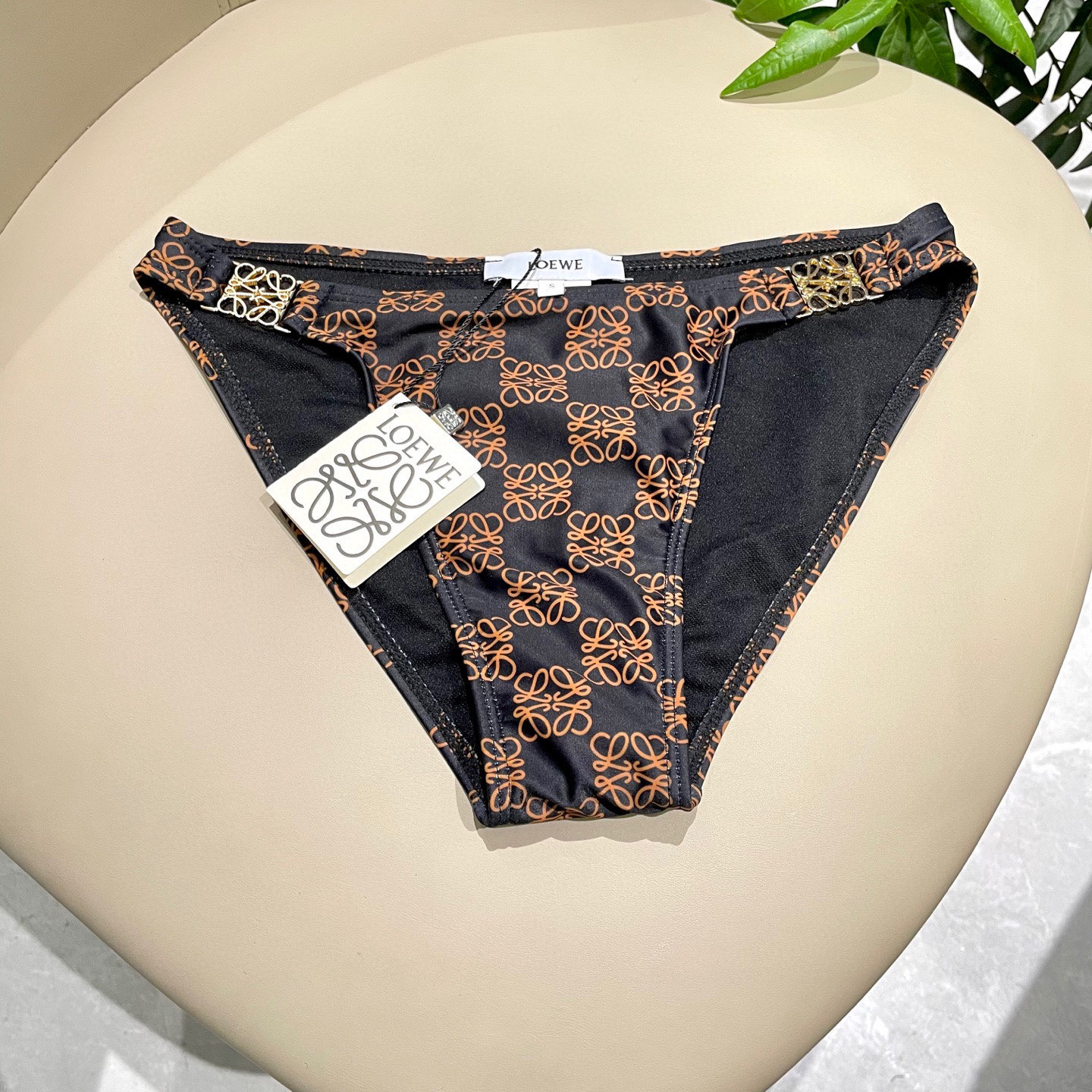 [TOP] LOEWE Bikini Swimsuit - Brown