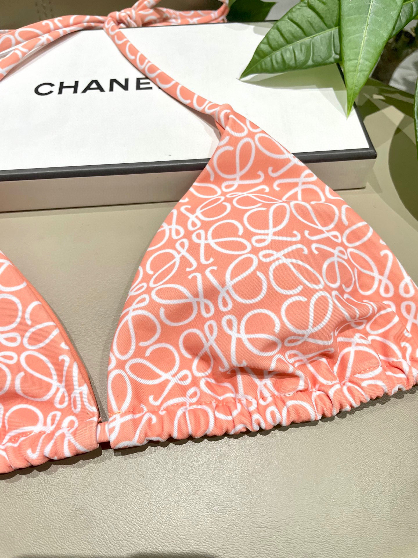 [TOP] LOEWE Bikini Swimsuit - Pink