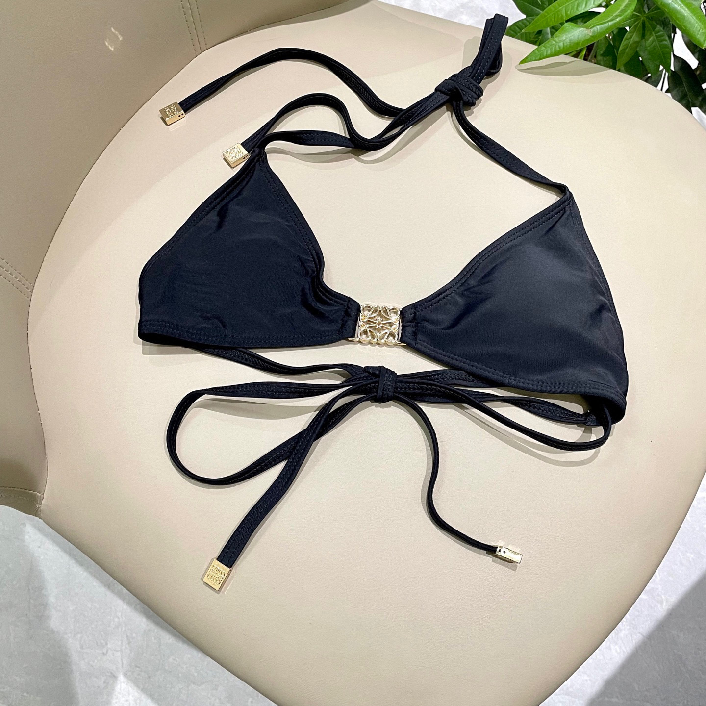 [TOP] LOEWE Bikini Swimsuit - Black