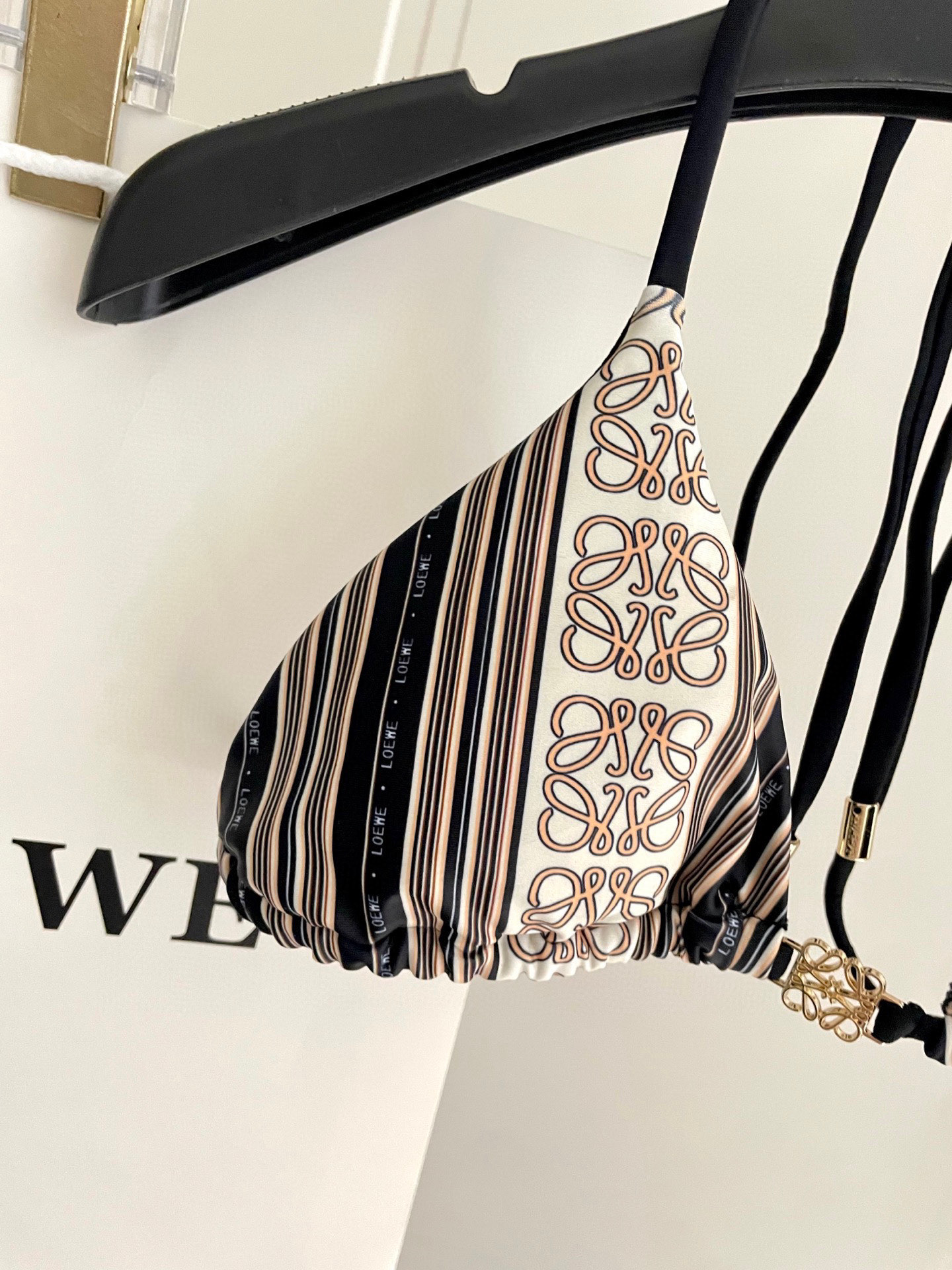 [TOP] LOEWE Bikini Swimsuit - Black