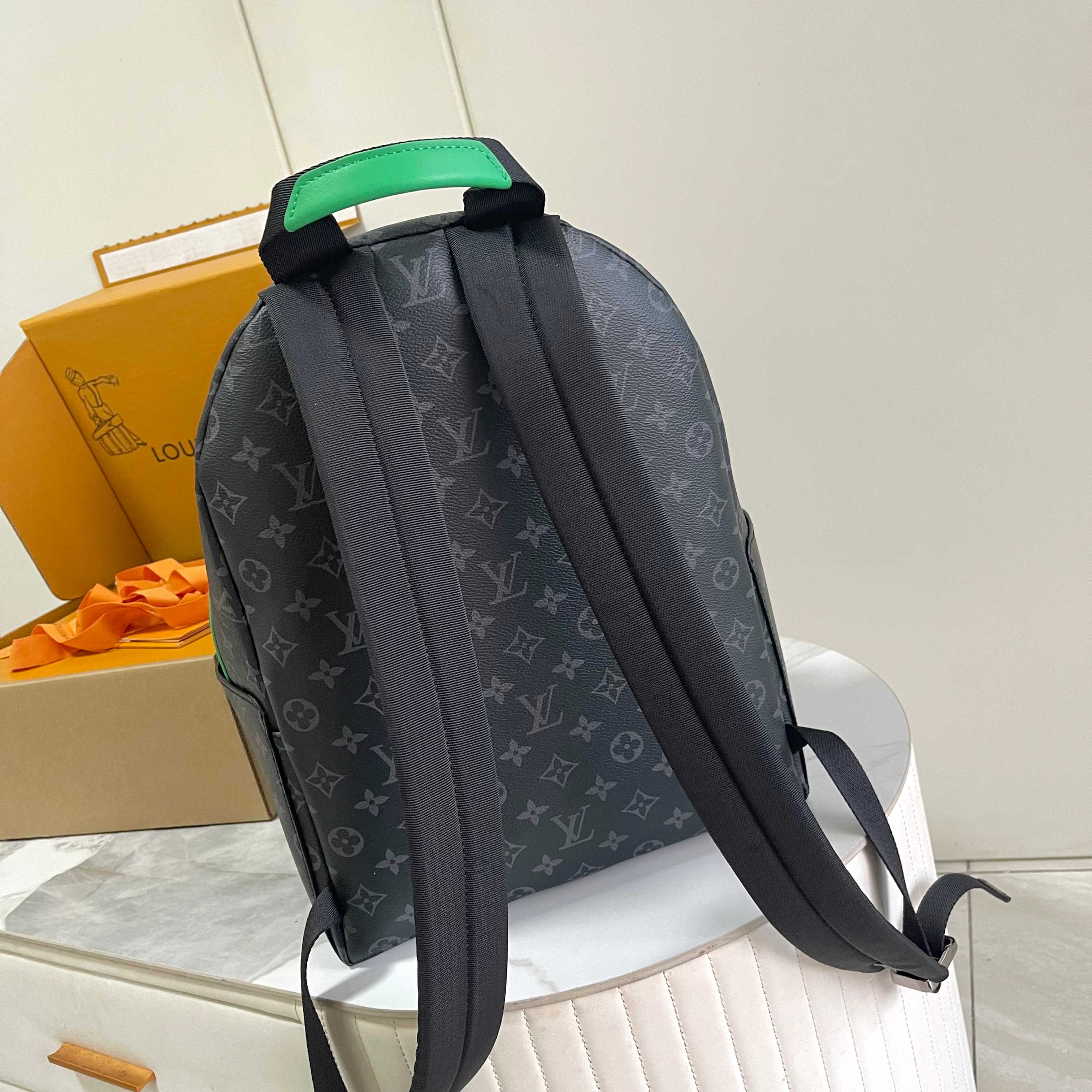 [TOP] Louis Vuitton LV Discovery Backpack 38x29x20cm - Black