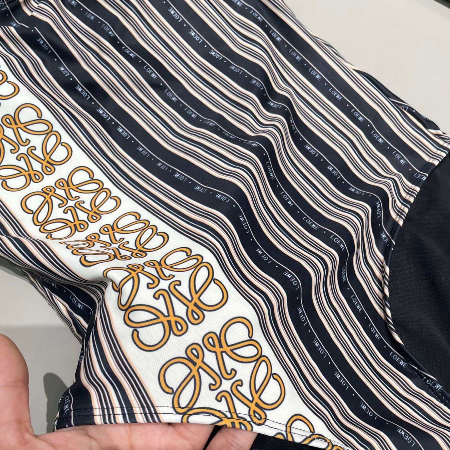 [TOP] LOEWE One-Piece Swimsuit - Black