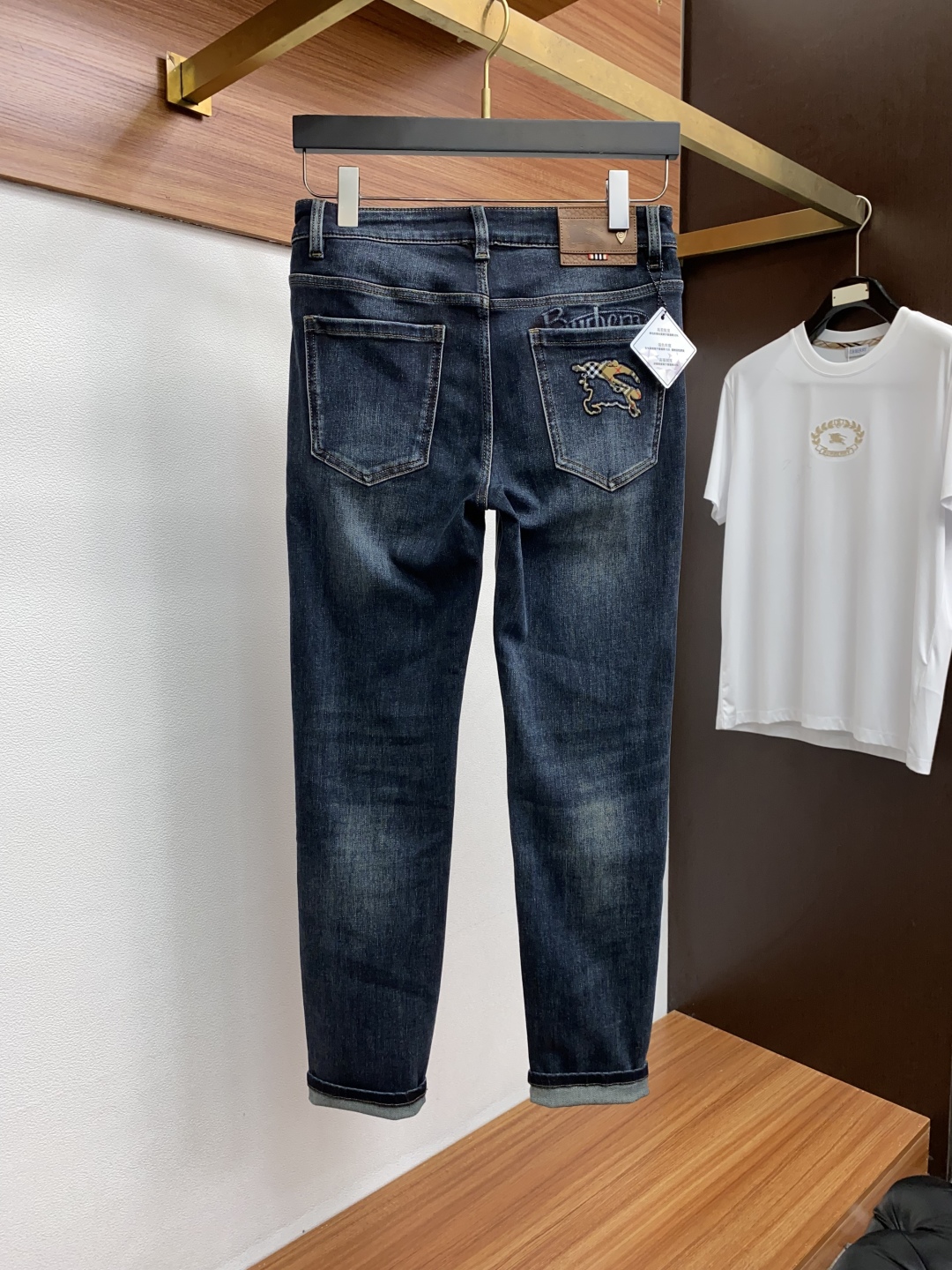 [TOP] BURBERRY Men's Jeans - Blue