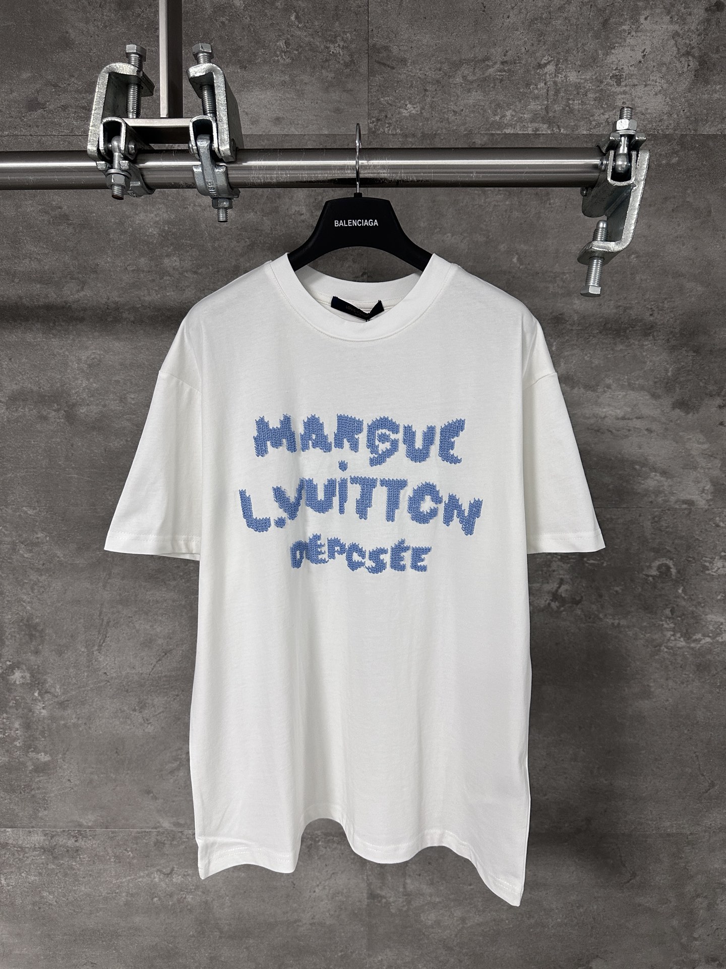 [TOP] Louis Vuitton LV Men's T-shirt - White