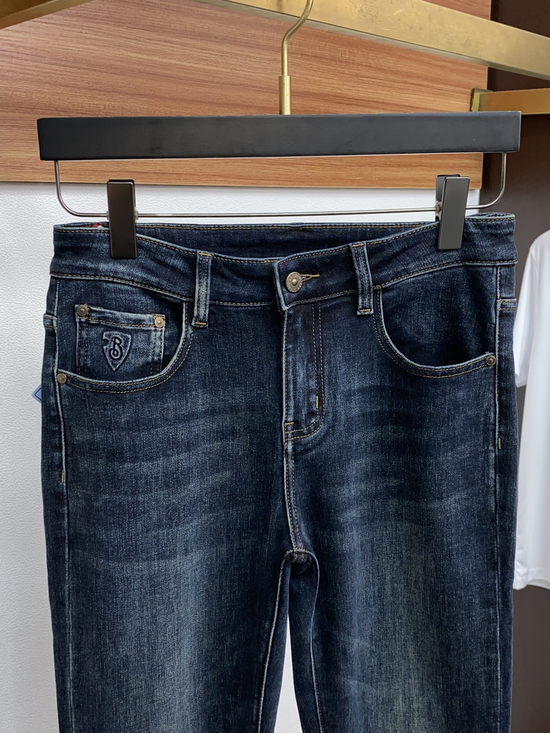 [TOP] BURBERRY Men's Jeans - Blue