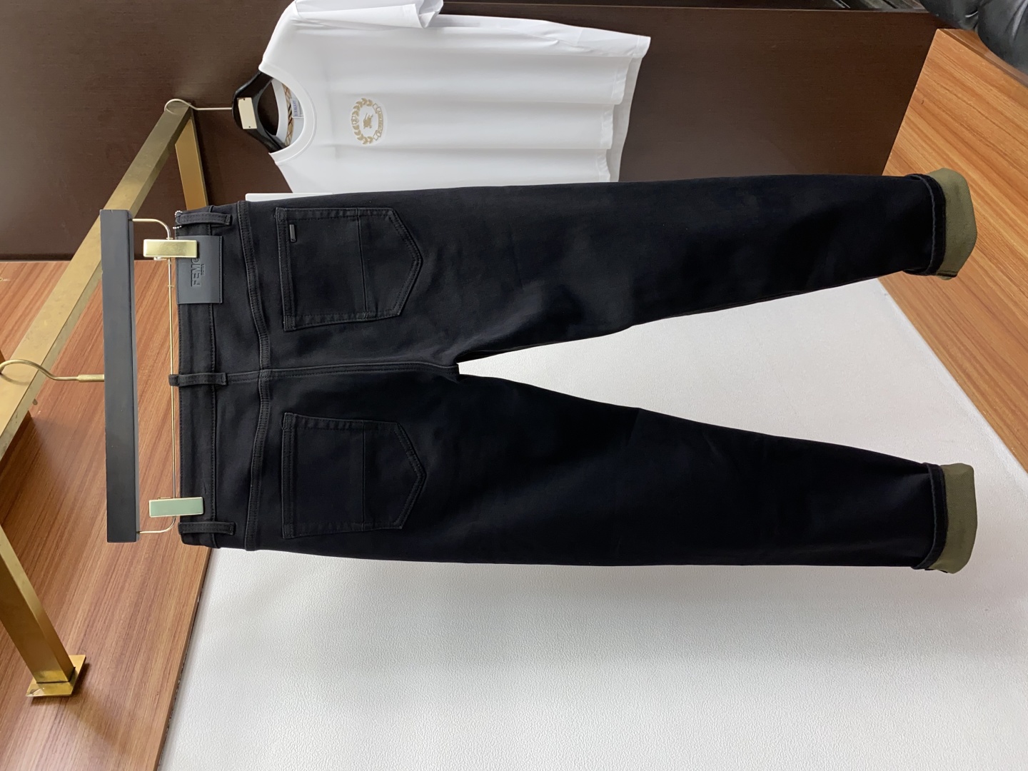 [TOP] FENDI Men's Jeans - Black