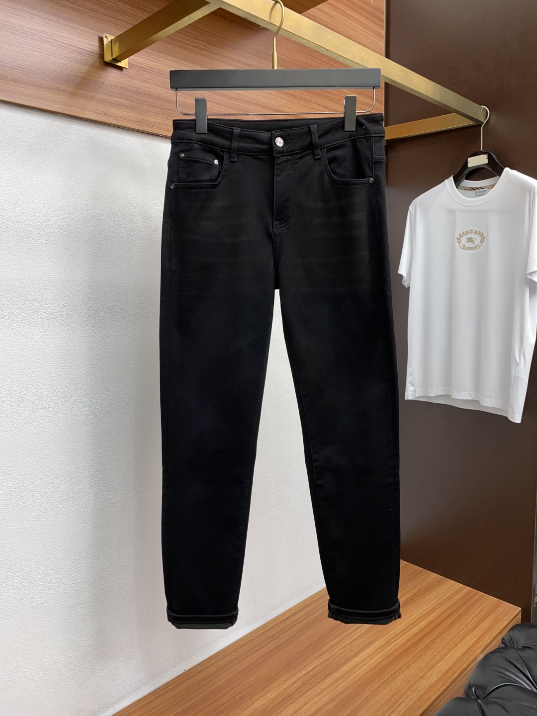 [TOP] Yves Saint Laurent YSL Men's Jeans - Black