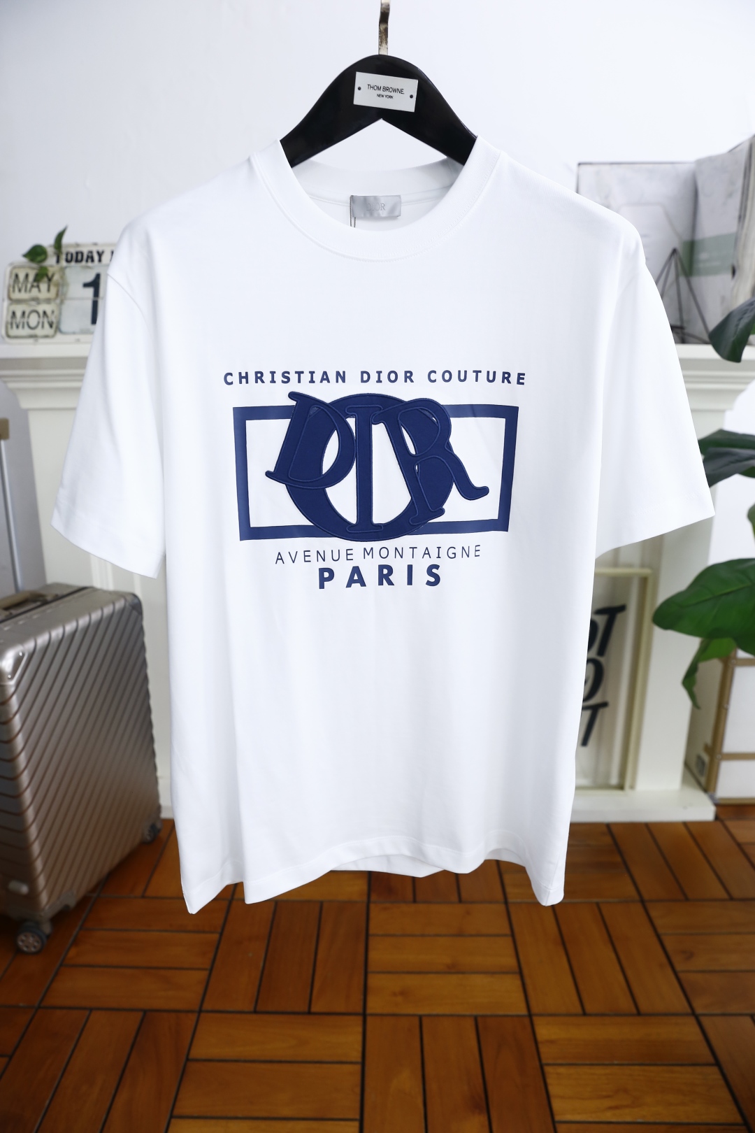 [TOP] Christian Dior Men's Round-Neck T-Shirt - 2 Color