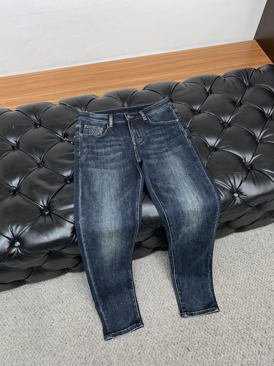 [TOP] BURBERRY Men's Jeans - Blue