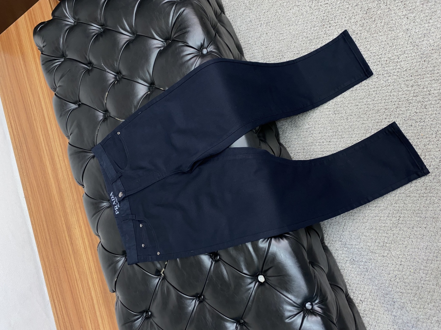 [TOP] PRADA Men's Jeans - Blue