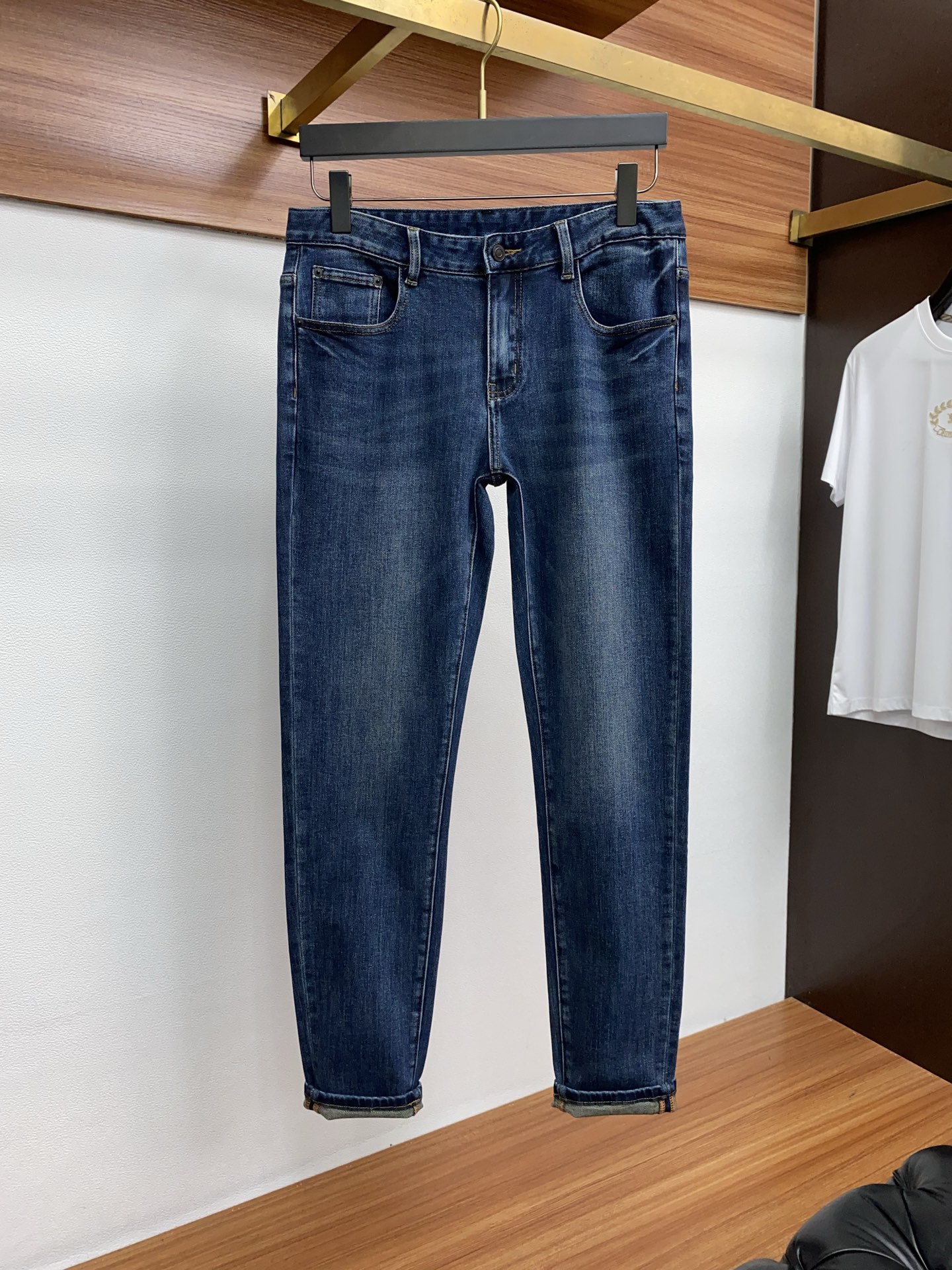 [TOP] Yves Saint Laurent YSL Men's Jeans - Blue