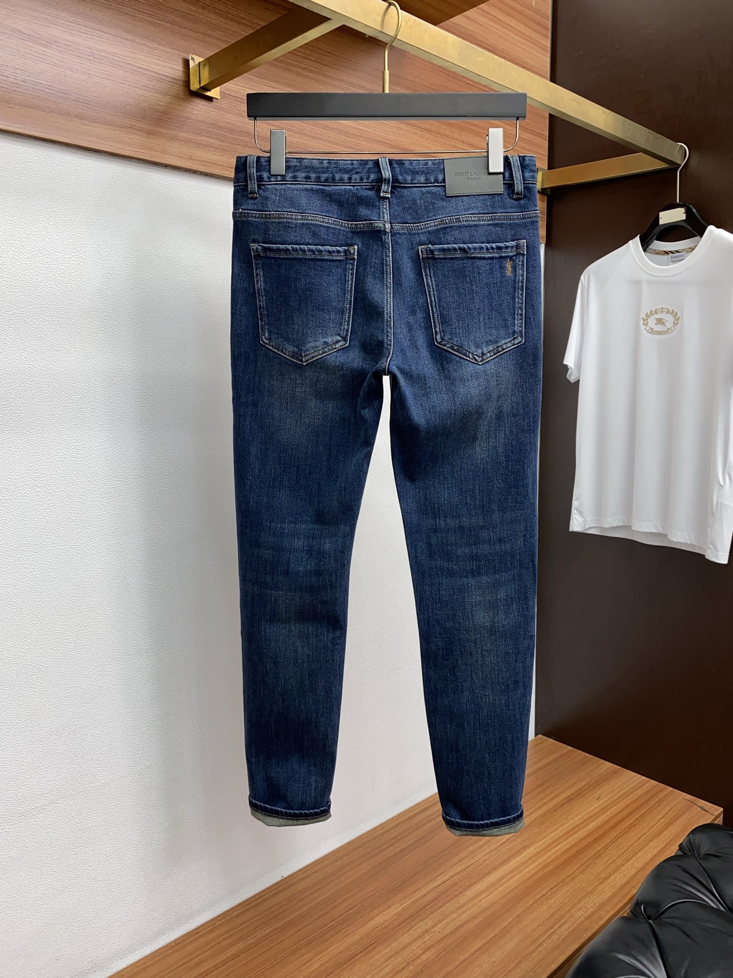 [TOP] Yves Saint Laurent YSL Men's Jeans - Blue