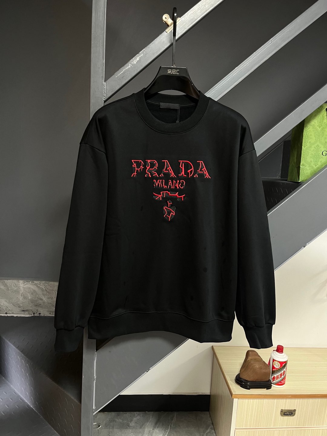 [TOP] PRADA Men's Hoody - 2 Colors