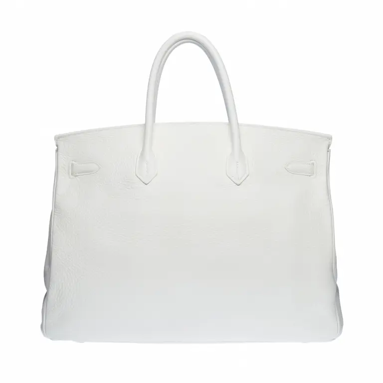 [TOP] HERMES Swift Birkin 25cm/30cm/35cm/40cm - Pure White