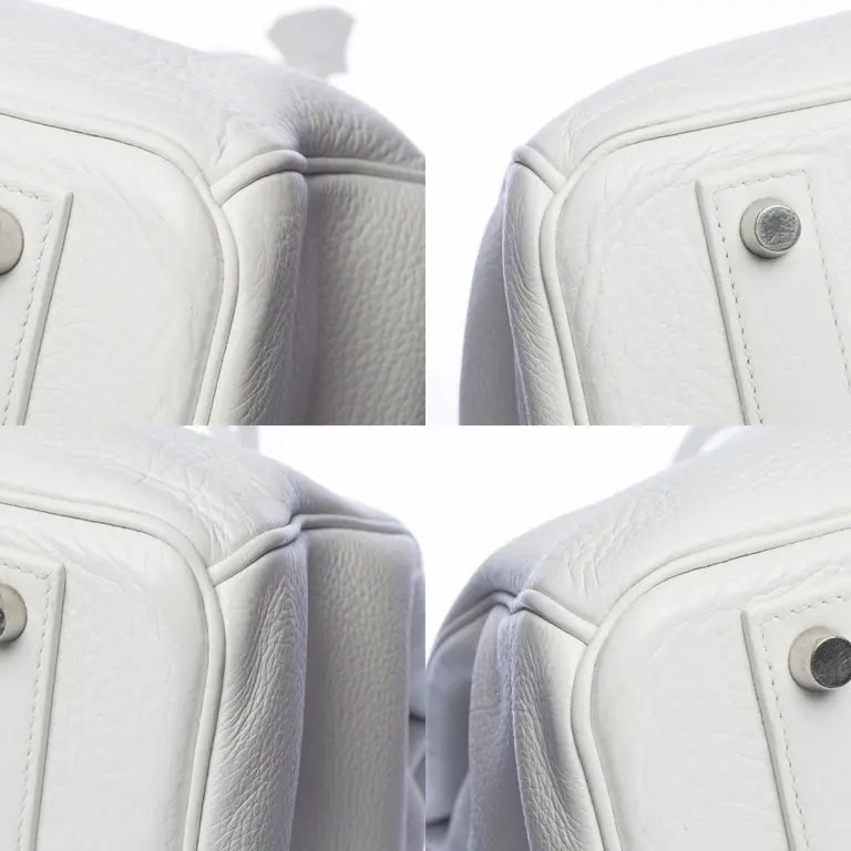 [TOP] HERMES Swift Birkin 25cm/30cm/35cm/40cm - Pure White