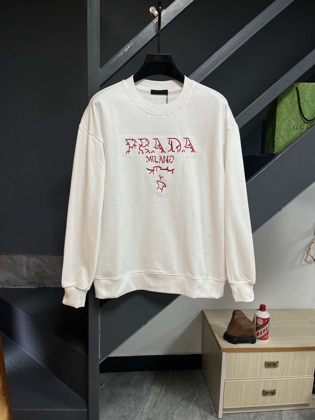 [TOP] PRADA Men's Hoody - 2 Colors