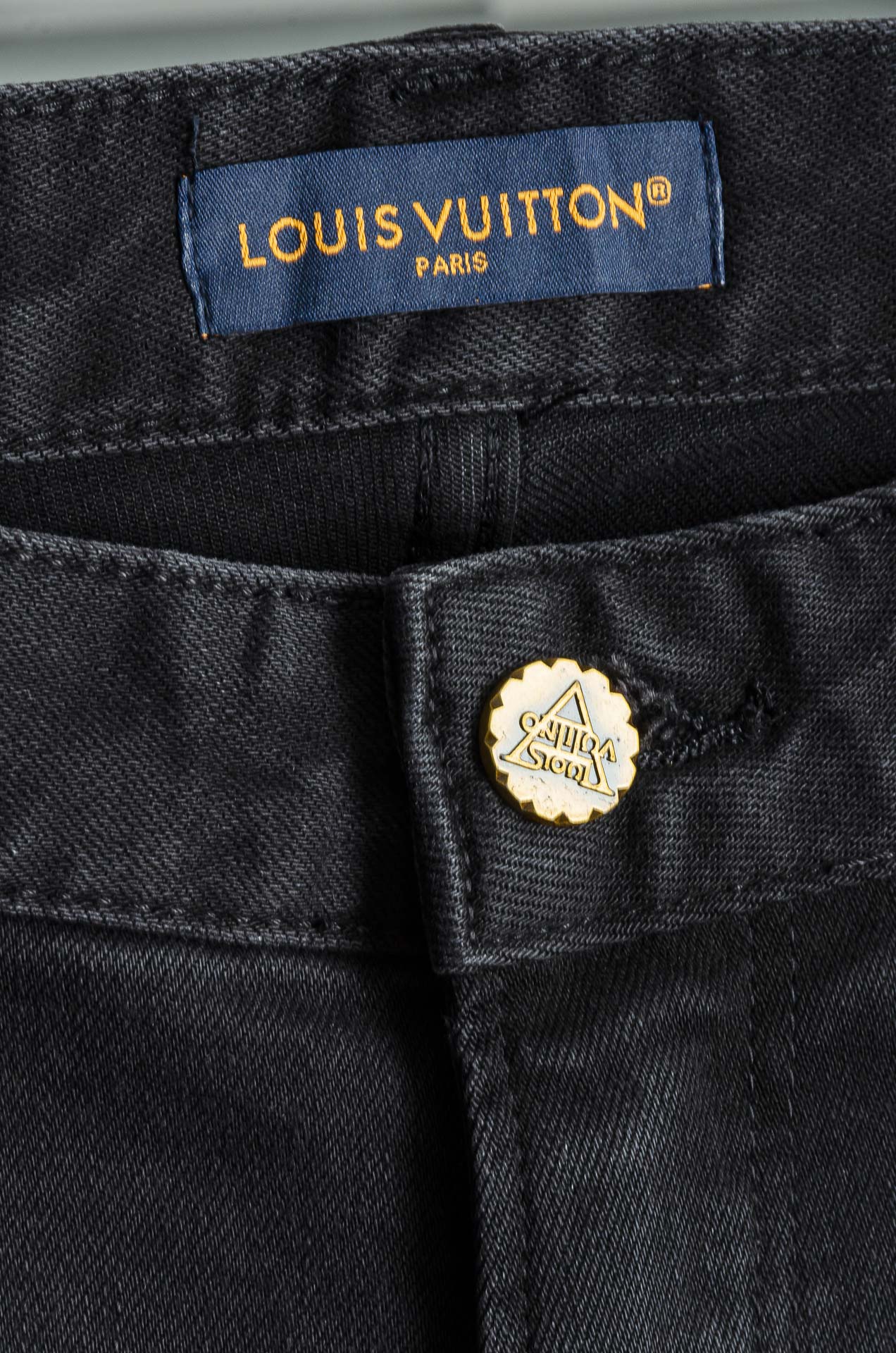 [TOP] LOUIS VUITTON LV Men's Jeans - Black