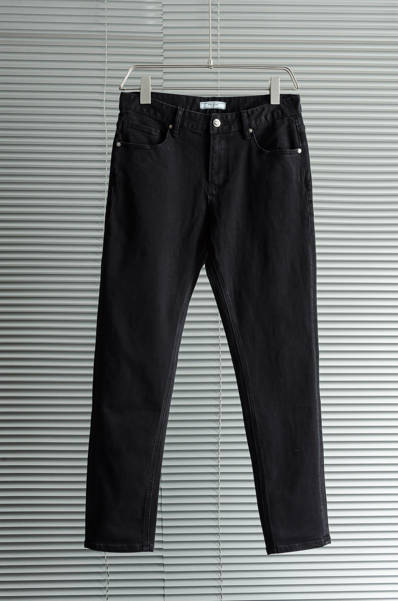 [TOP] PRADA Men's Jeans - Black